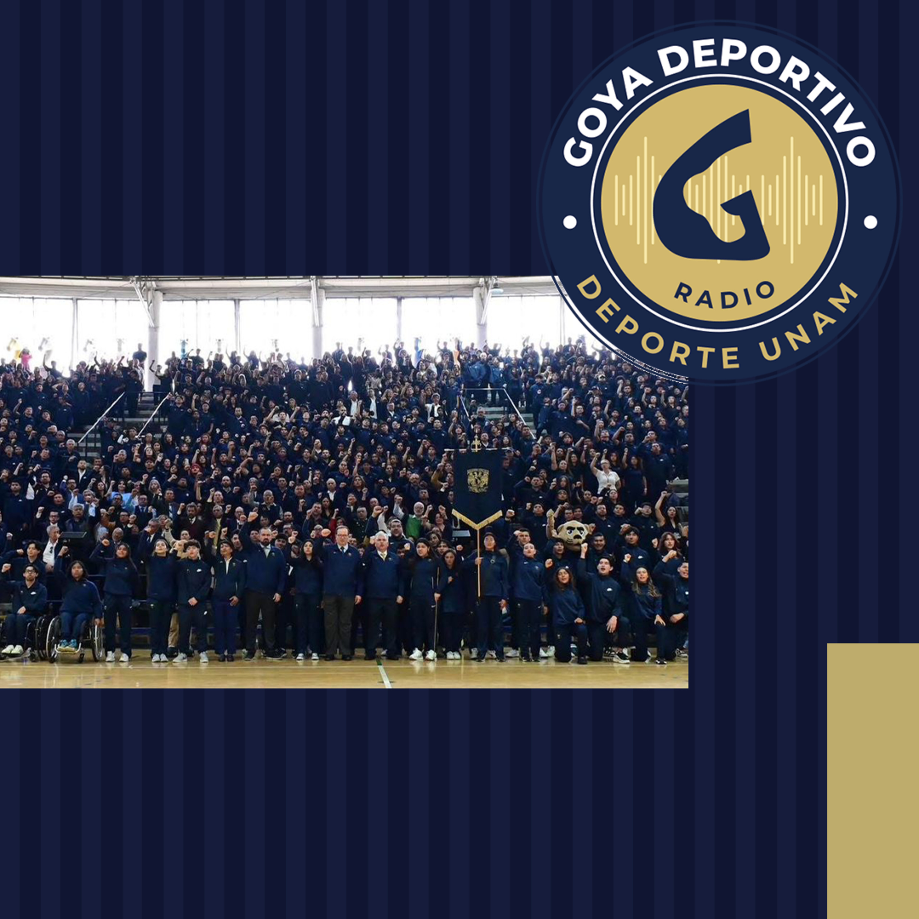 Ceremonia de abanderamiento a estudiantes deportistas de la UNAM 2026