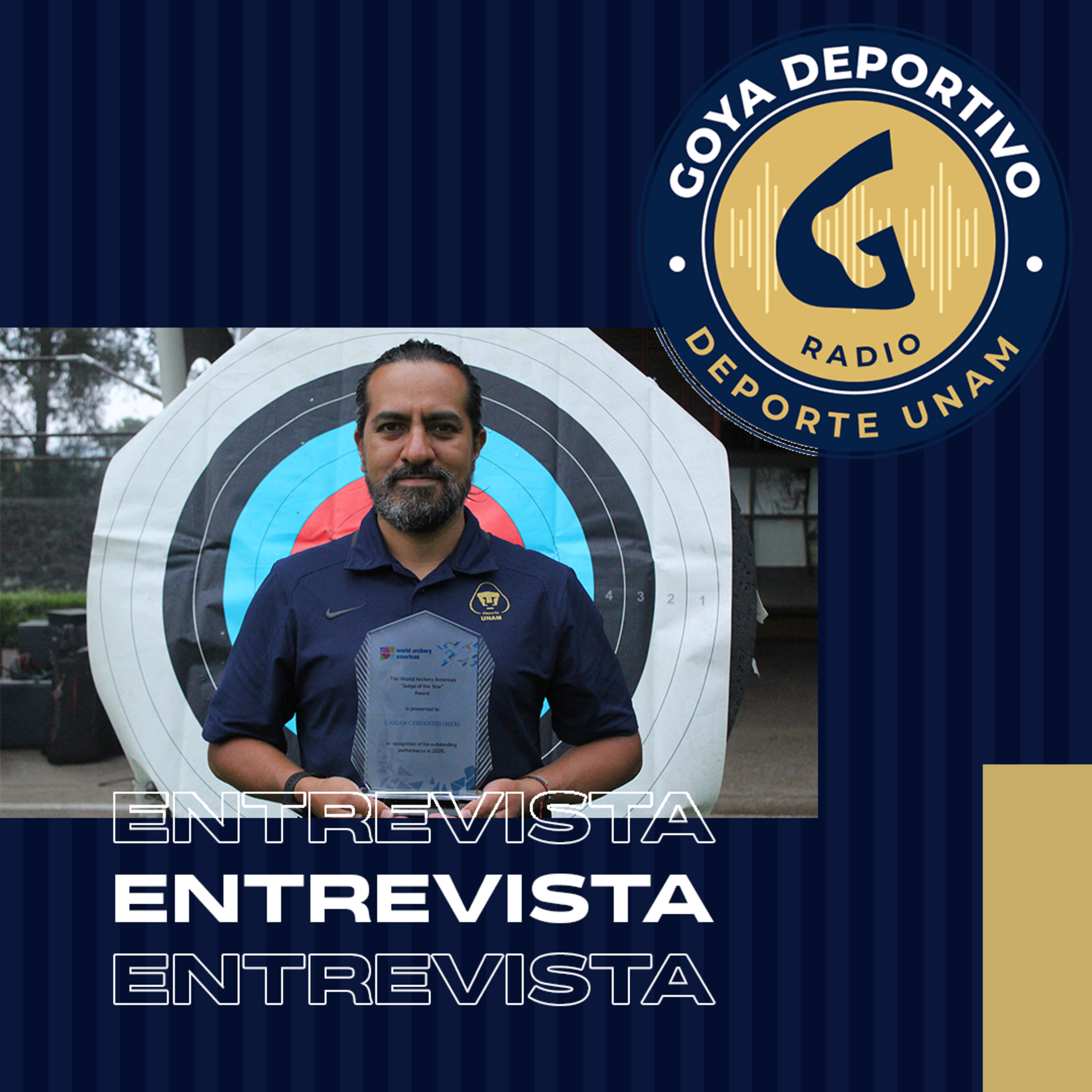 Carlos Alberto Cervantes Barrera, Galardonado por la World Archery Americas
