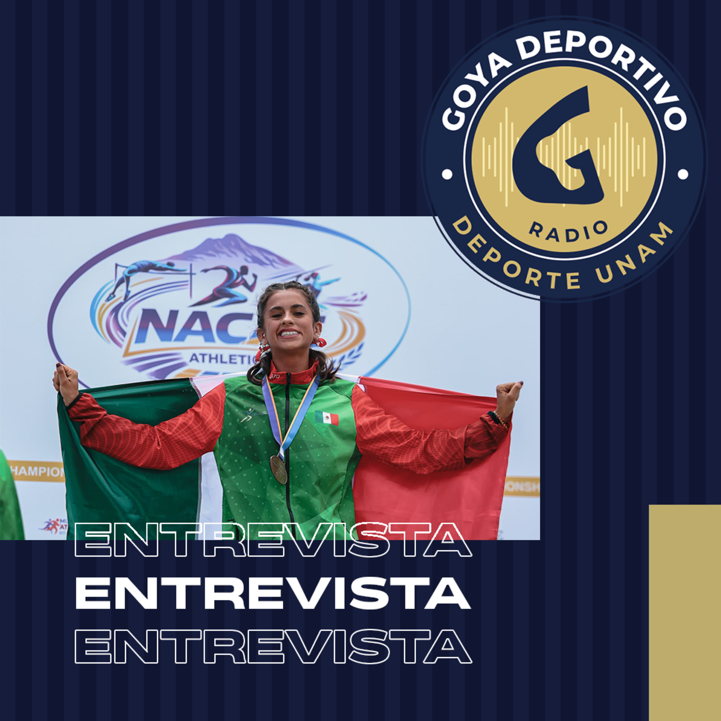 Valeria Gutiérrez, medalla de oro en el Campeonato NACAC Sub-18 y Sub-23  episode artwork