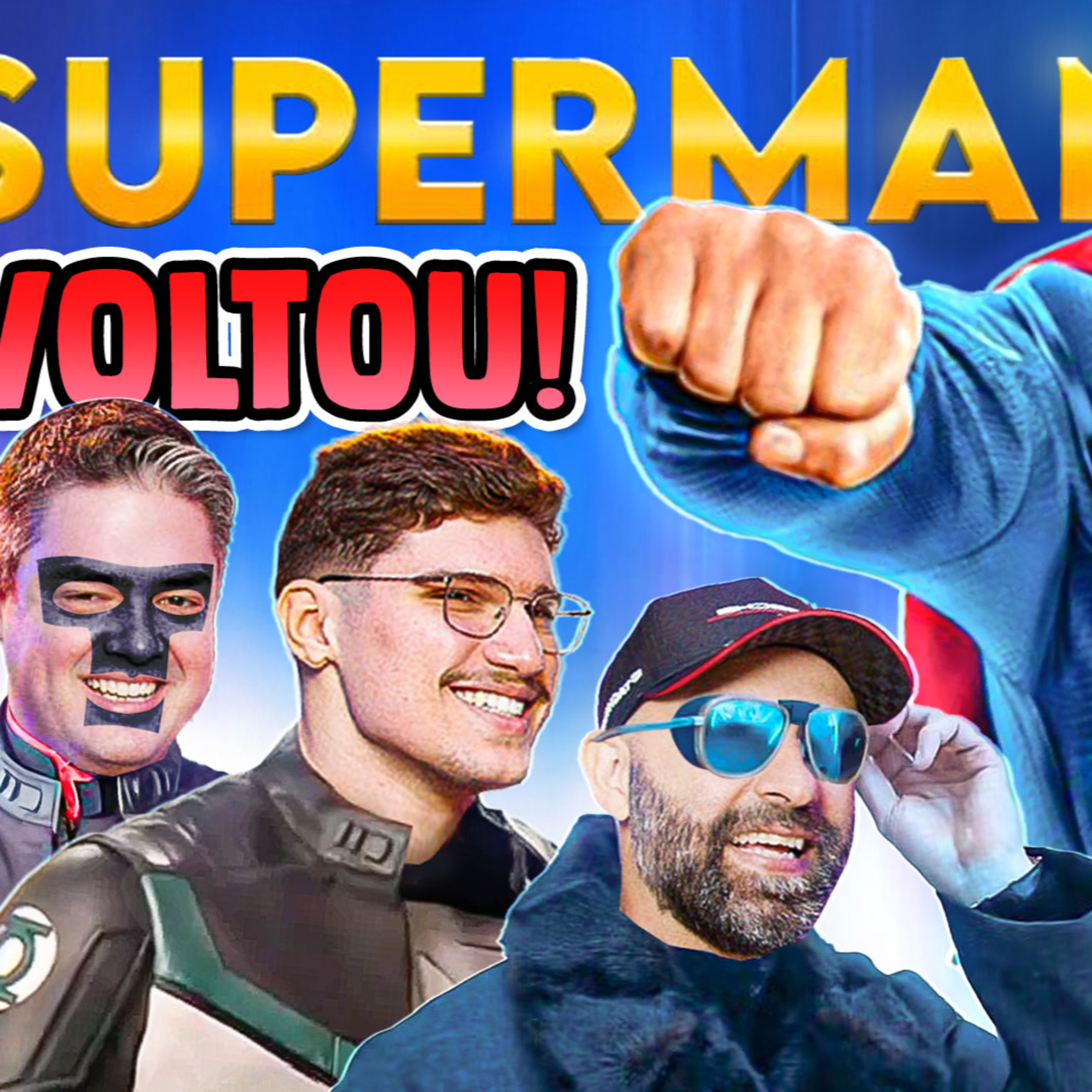 SUPERMAN DIVIDE OPINIÕES, F1 NA GLOBO E SÉRIES IMPERDÍVEIS (COM GOOD NERD) | DERIVADOCAST #429