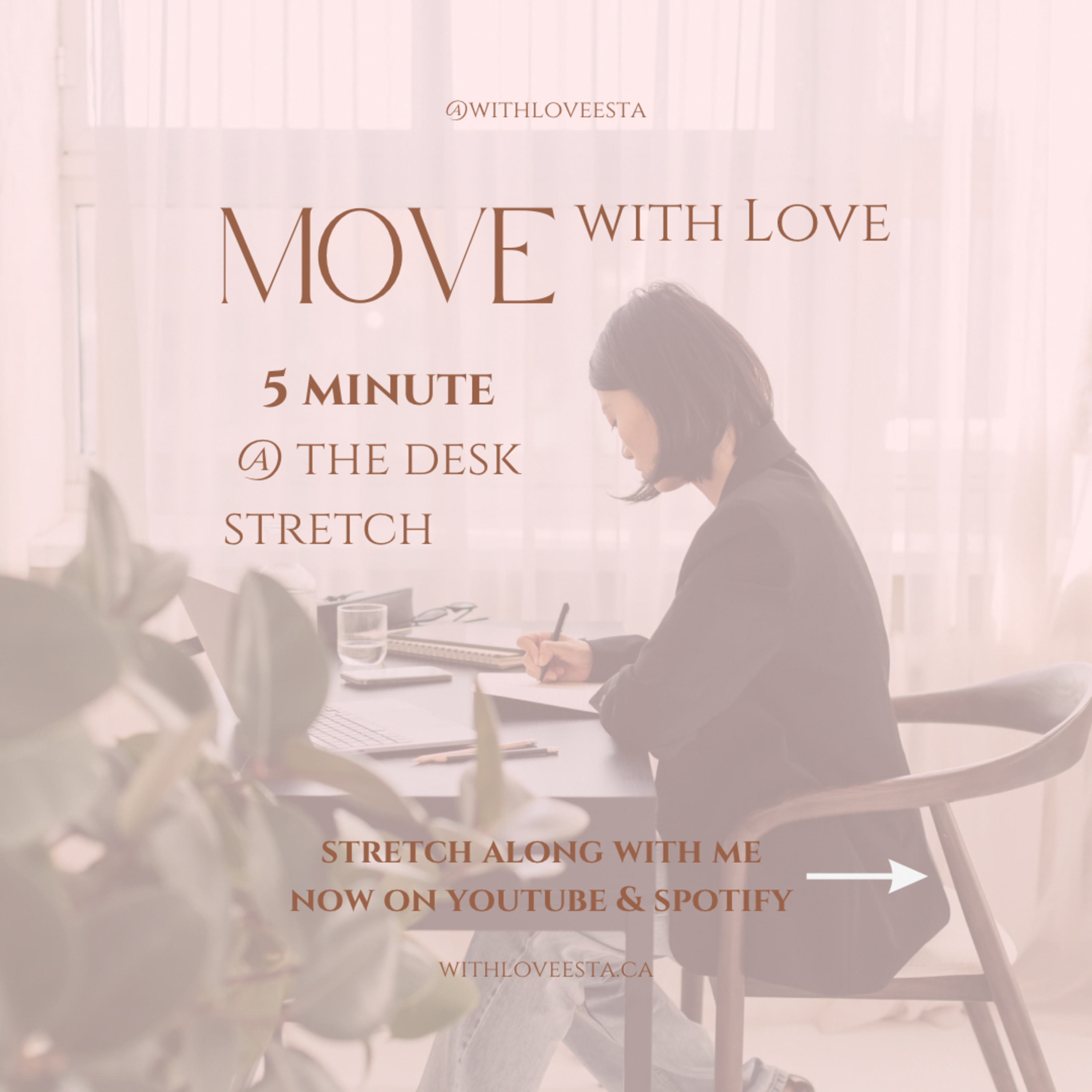 MOVE with Love | 5 Minute Desk Stretch episode artwork