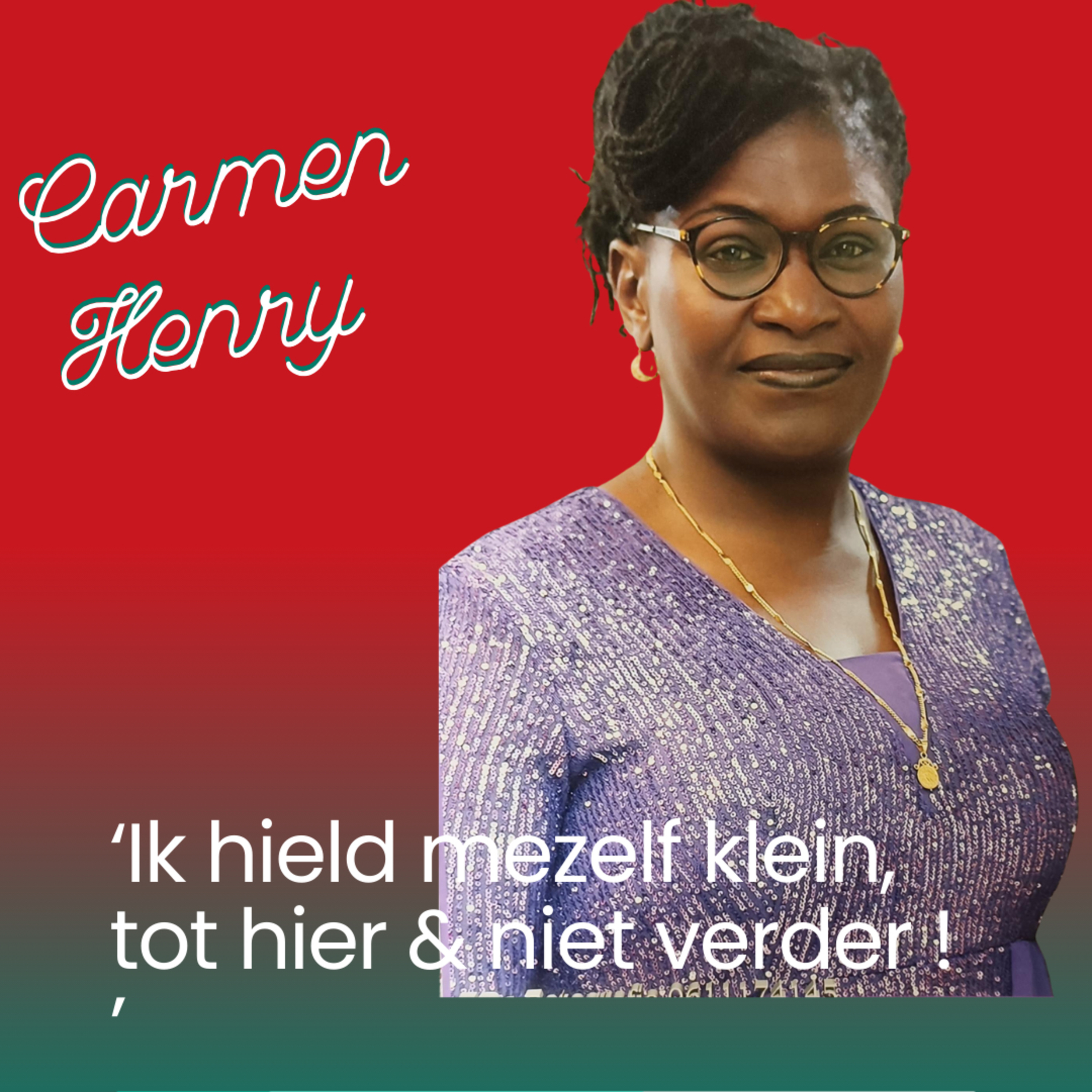 Carmen Henry... tot hier en niet verder! Nu ben ik aan de beurt 
