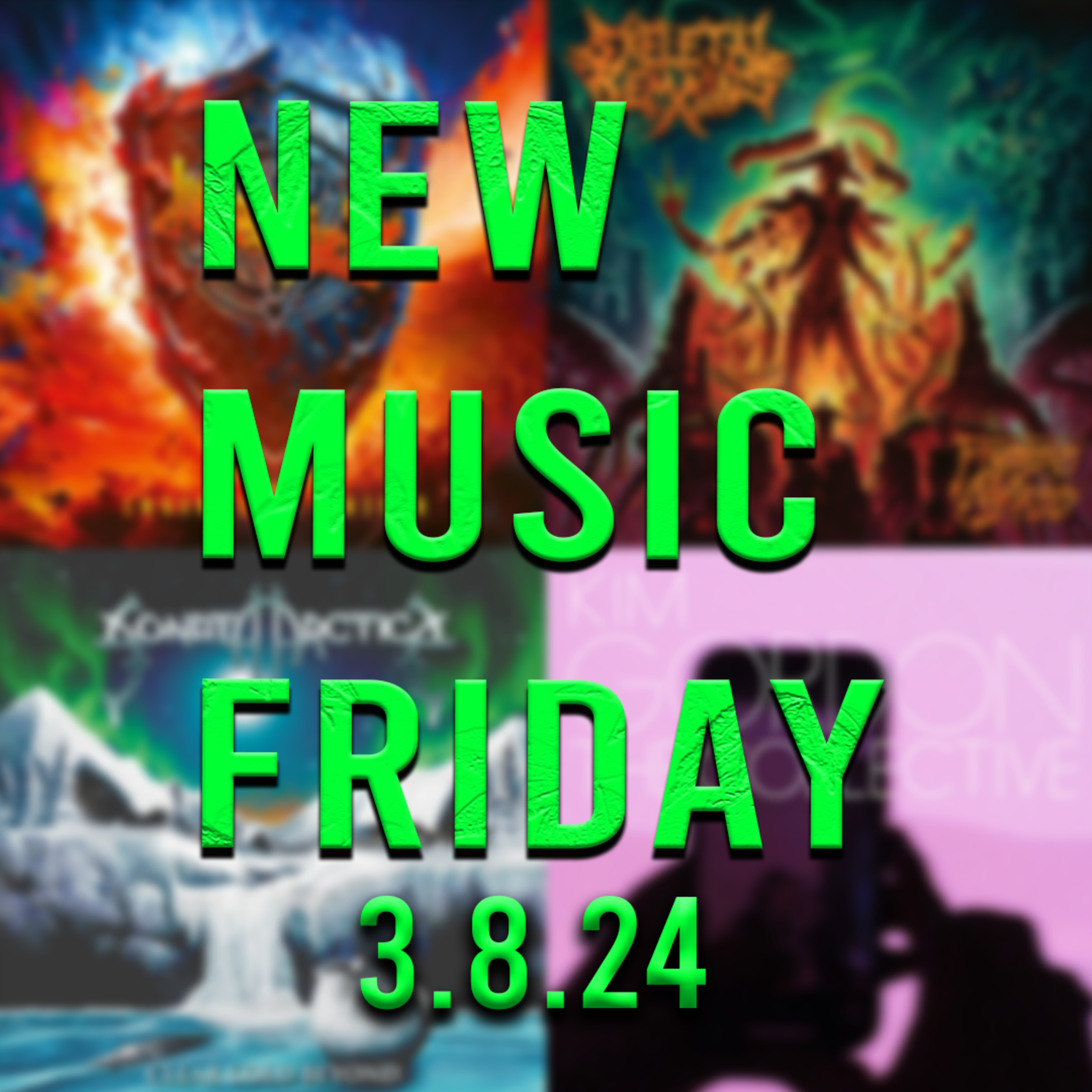 PODCAST: Episode 422 -New Music Friday - New Rock and Metal Releases Preview 3-8-24 (Bonus Episode) episode artwork