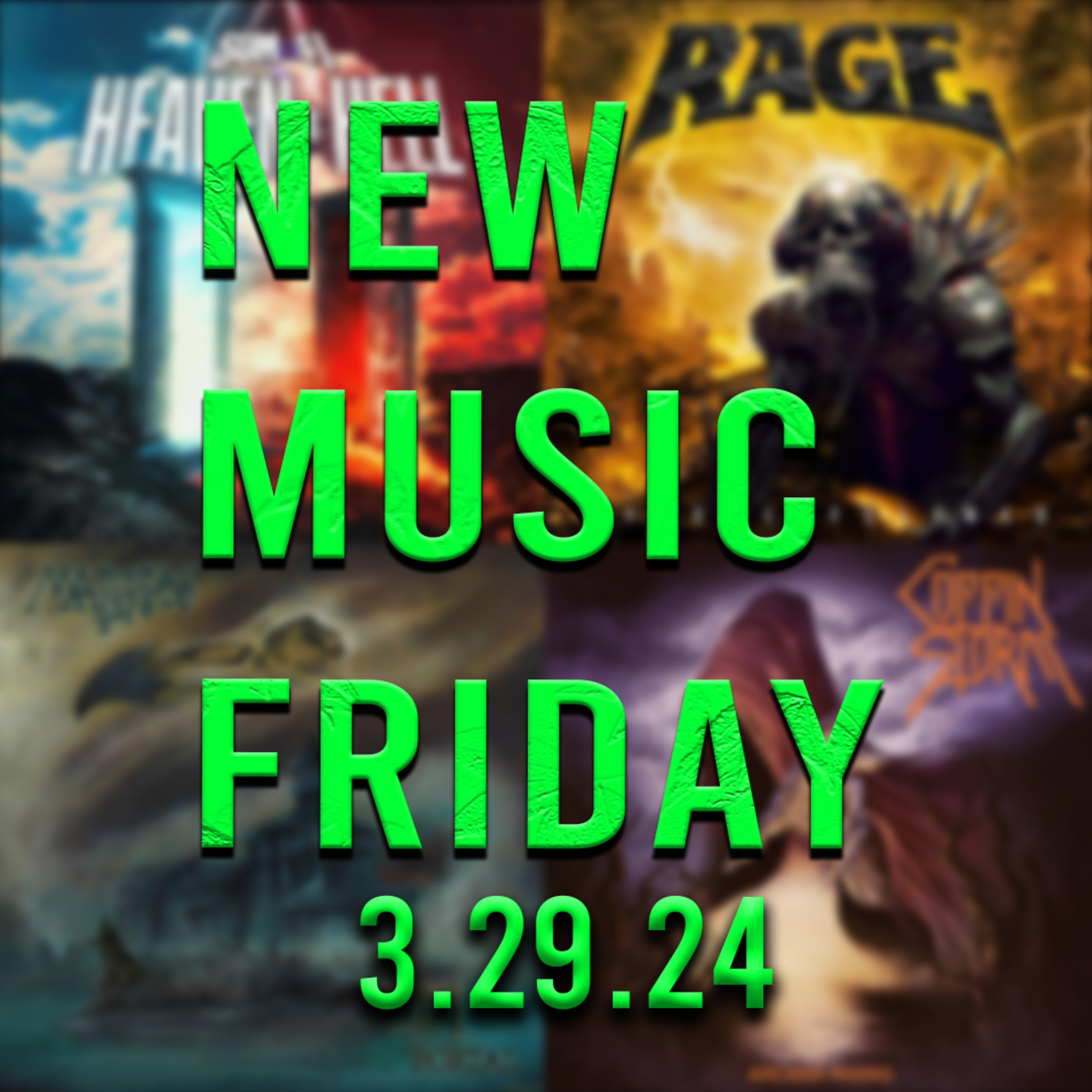 PODCAST: Episode 440 - New Music Friday - New Rock and Metal Releases Preview 3.29.24 episode artwork