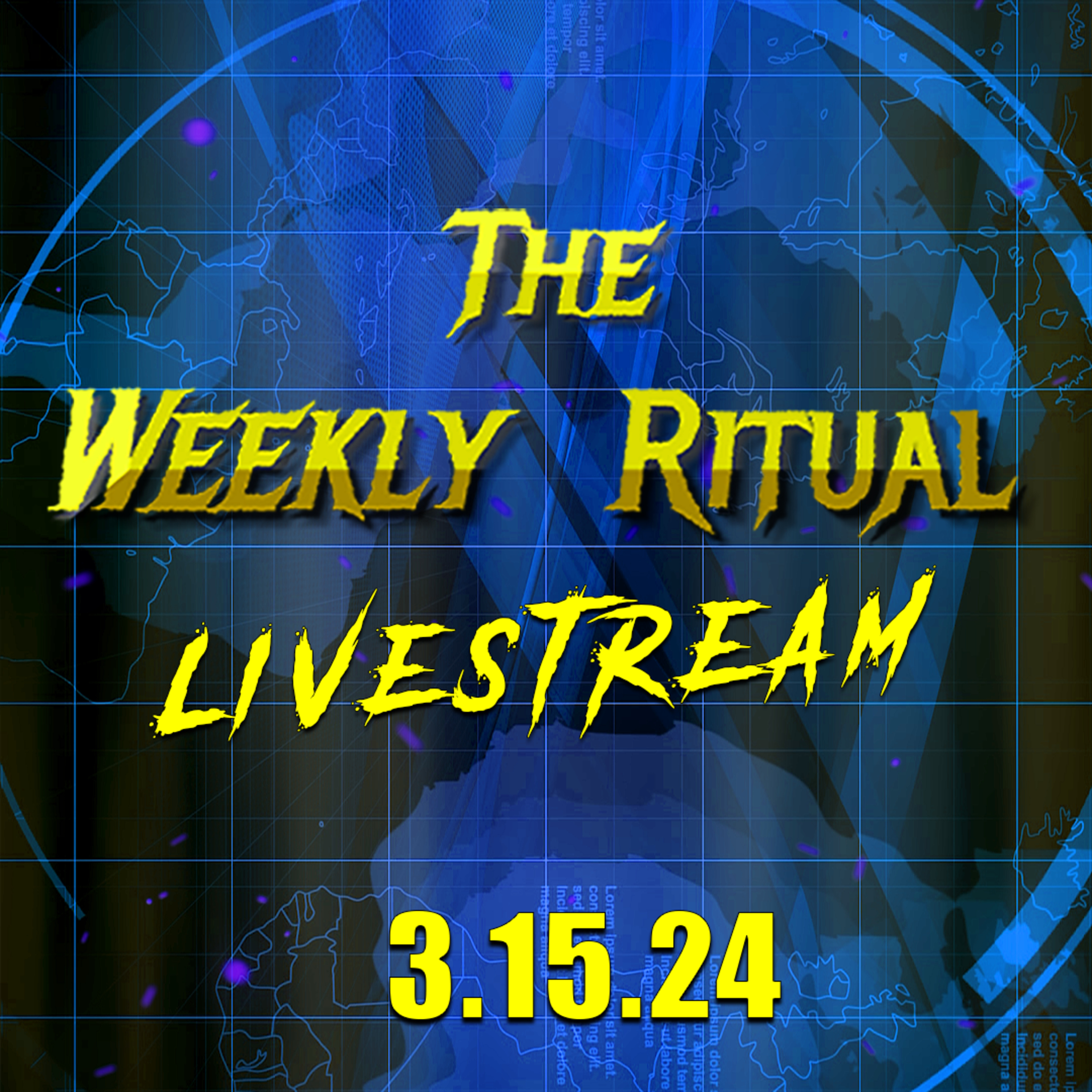 PODCAST: Episode 433 - The Weekly Ritual Rock and Metal News Show Live 3-15-24 episode artwork