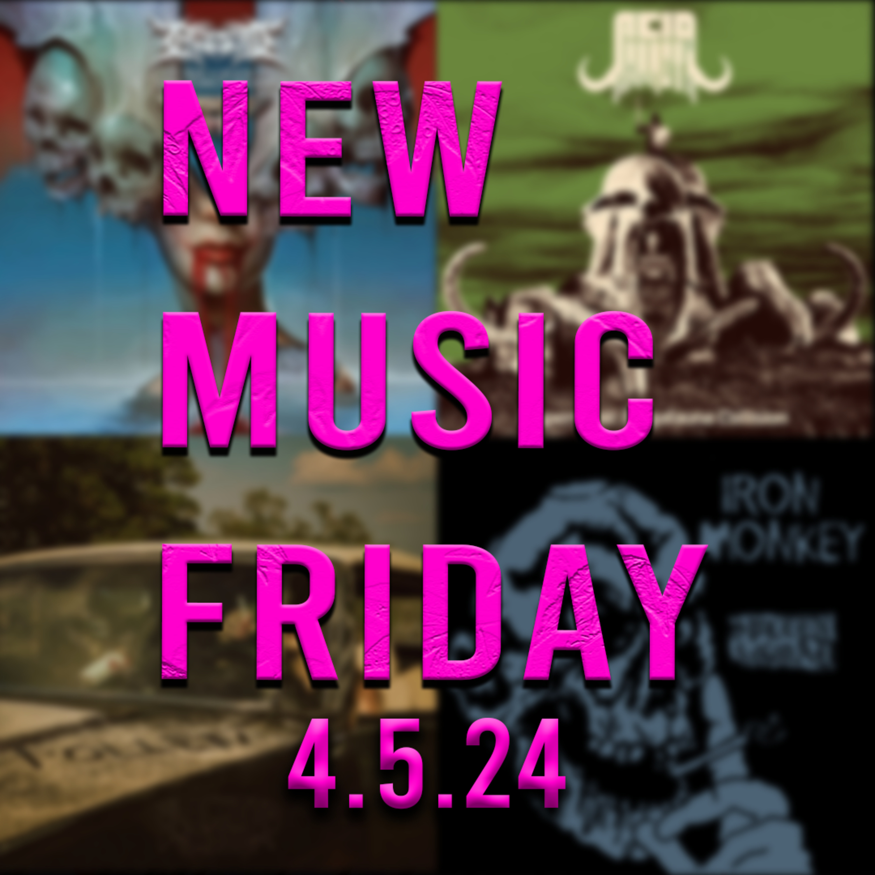 PODCAST: Episode 448 - New Music Friday: New Rock and Metal Releases Preview 4-5-24 episode artwork