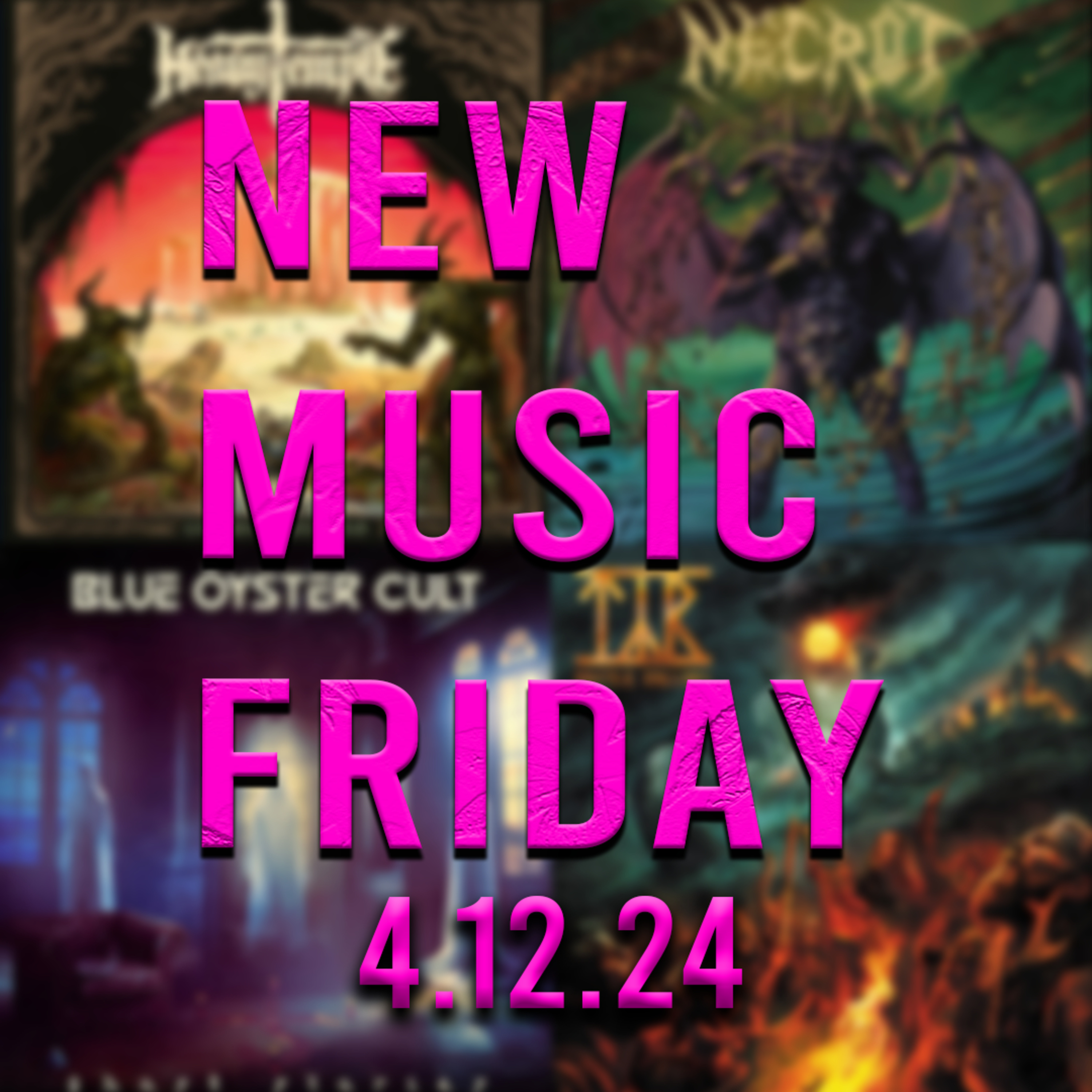 PODCAST: Episode 456 PREVIEW: New Music Friday - New Rock and Metal Releases for 4-12-24 (Bonus Episode) episode artwork