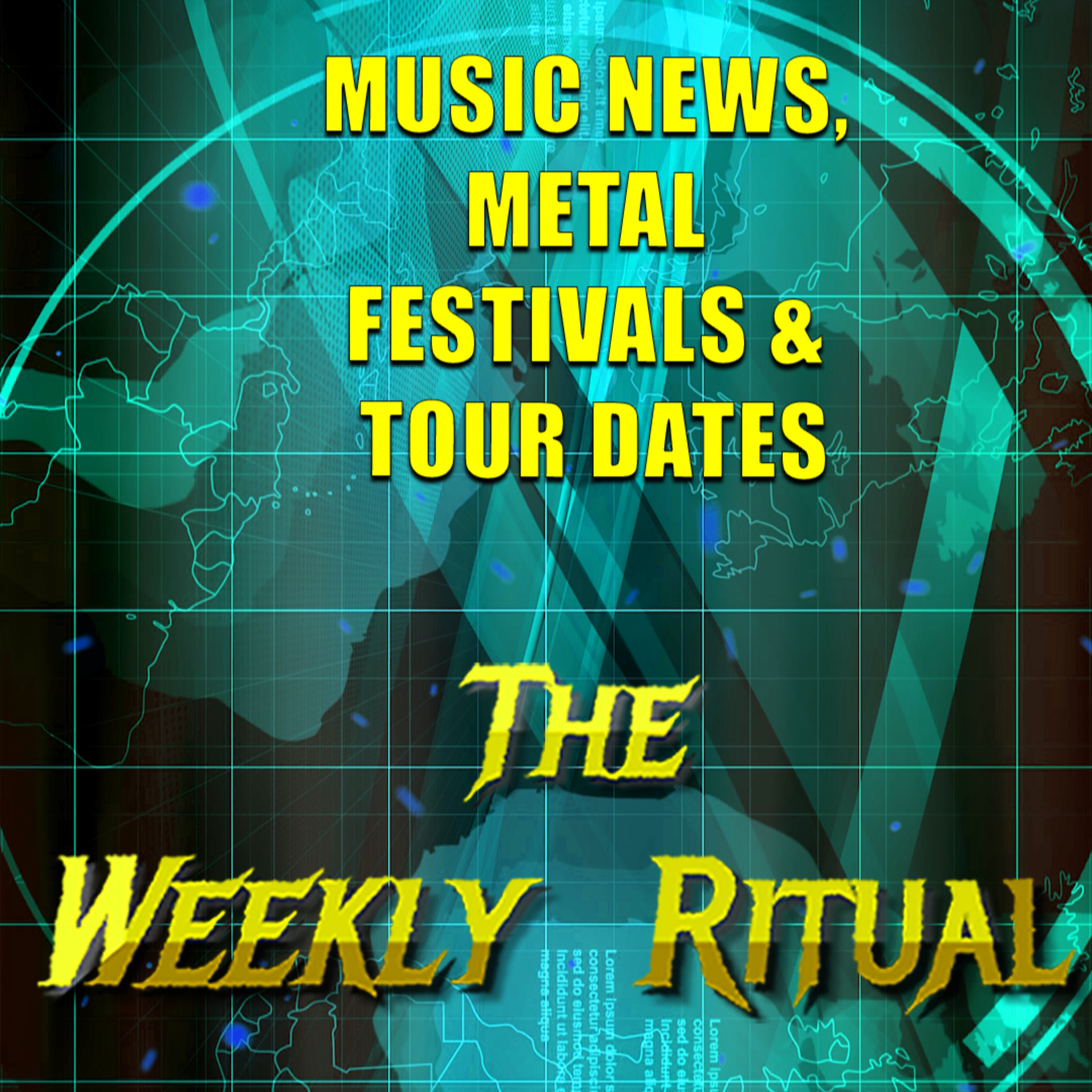 PODCAST: Episode 522 - The Weekly Ritual Rock and Metal News Show Live 7-12-24 episode artwork