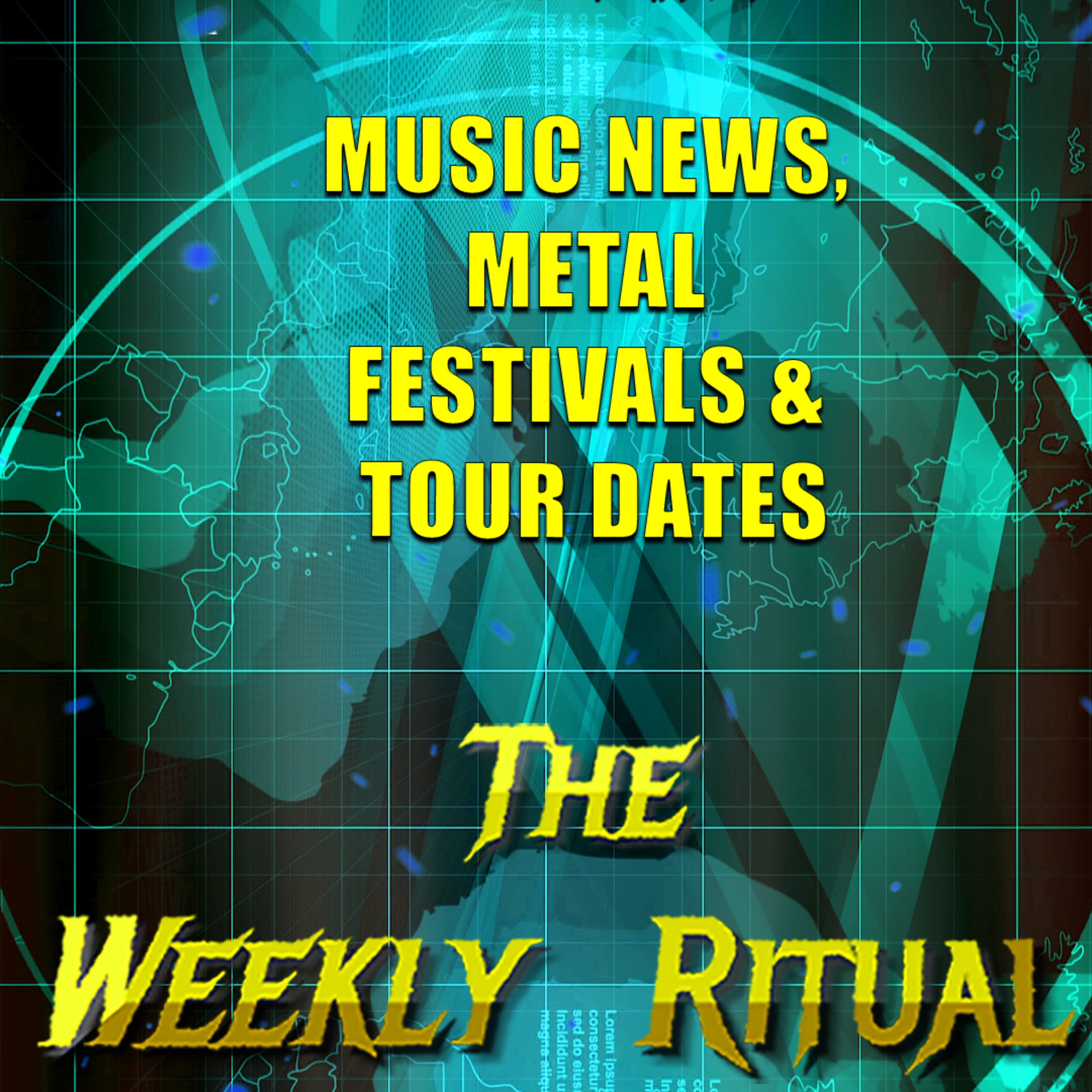 PODCAST: Episode 526 - The Weekly Ritual Rock and Metal News Show Live 7-19-24 episode artwork