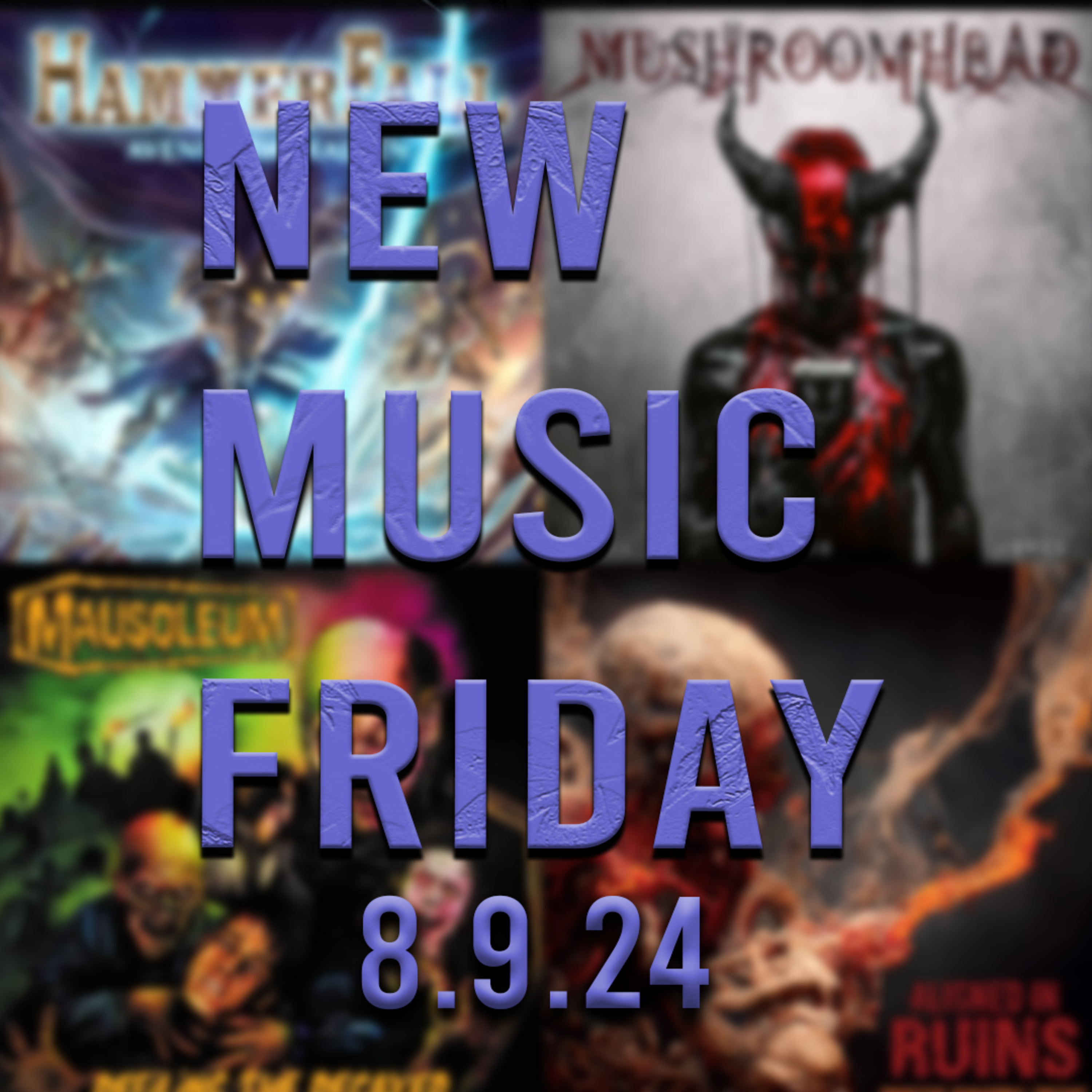 PODCAST: Episode 536: New Music Friday - Rock and Metal Releases Preview for 8-9-24 episode artwork