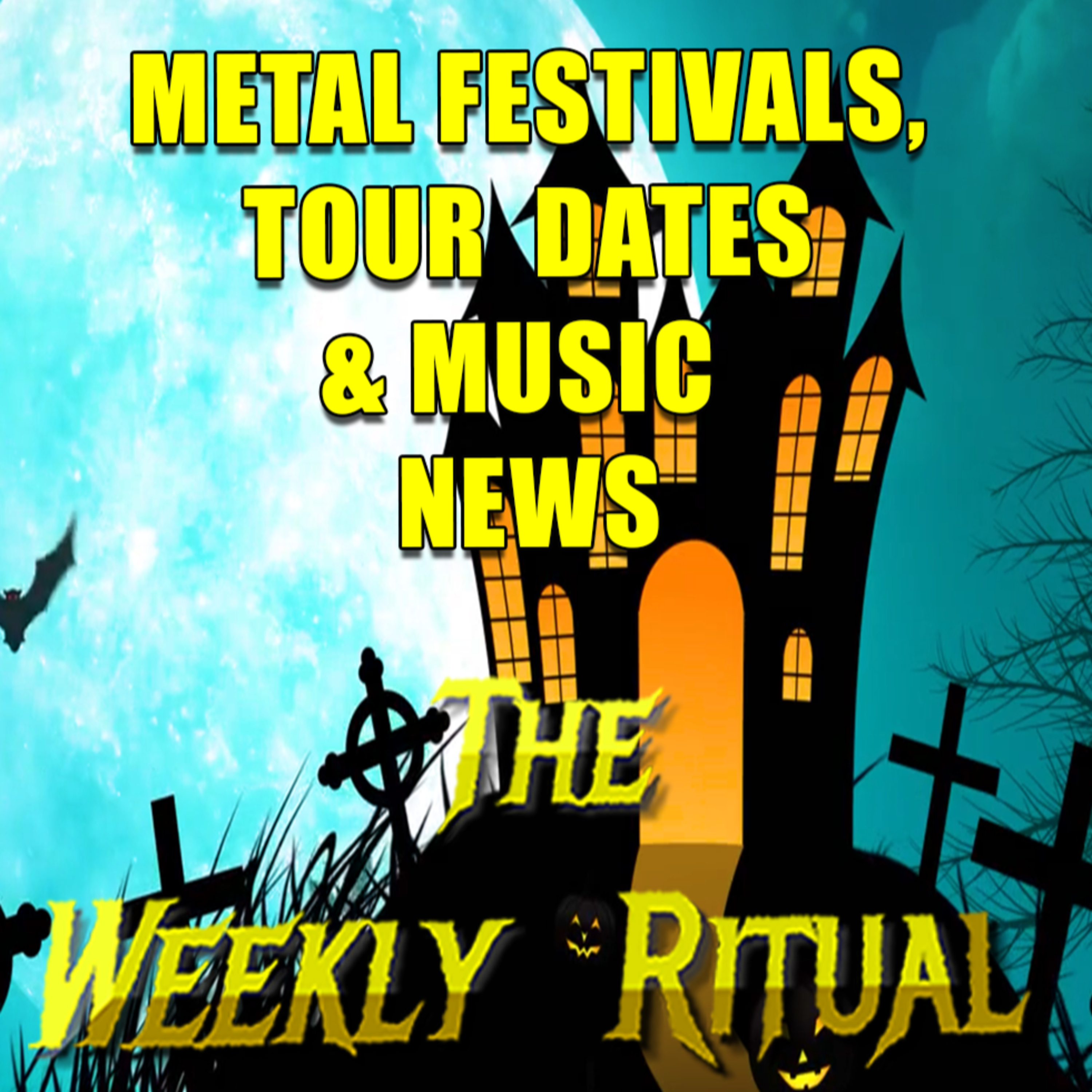PODCAST: Episode 576 - The Weekly Ritual Rock and Metal News Show Live 10-4-24 episode artwork