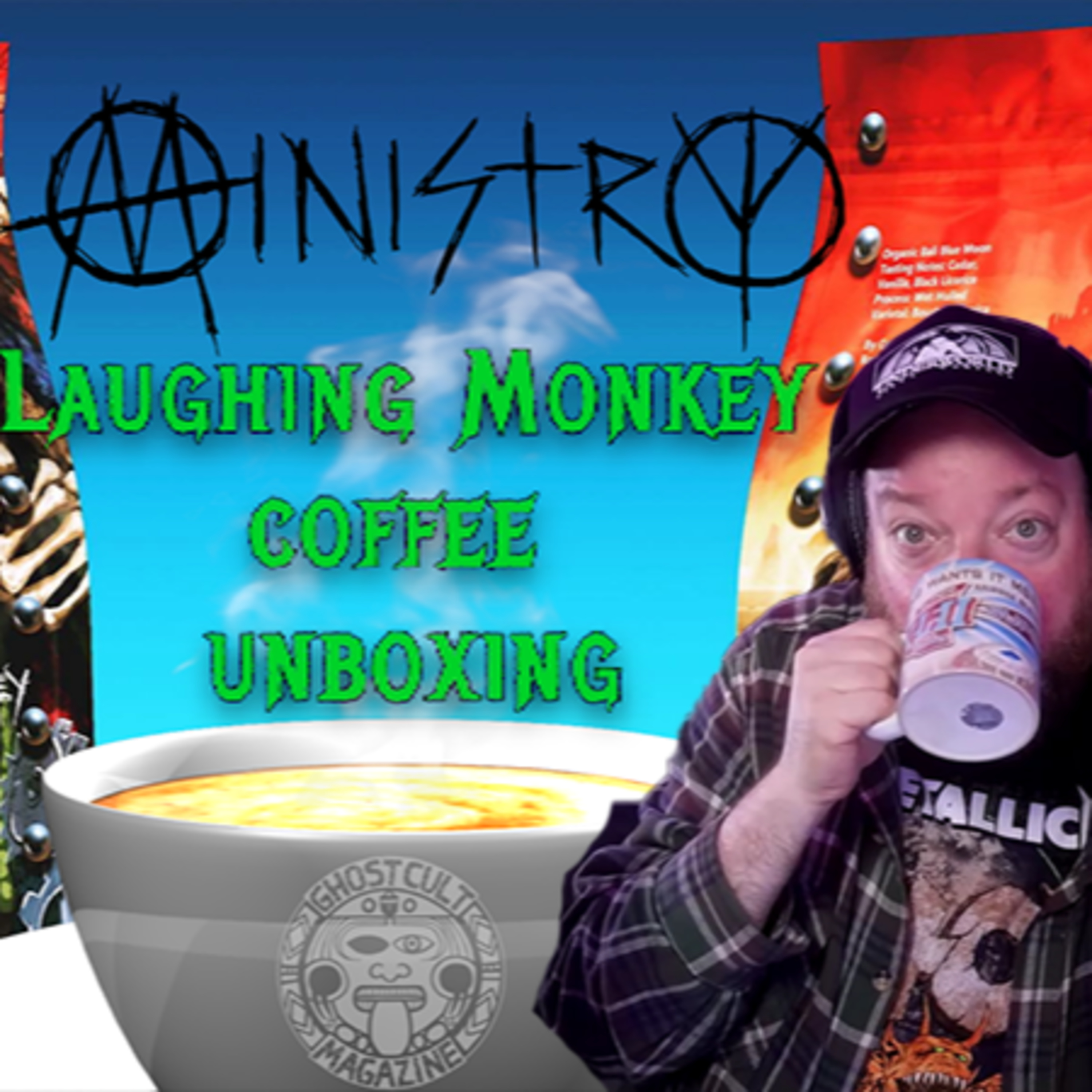 PODCAST: Episode 585 - Ministry's "Laughing Monkey Machine" Coffee from Concept Cafes Unboxing and Taste Test (Bonus Episode) episode artwork