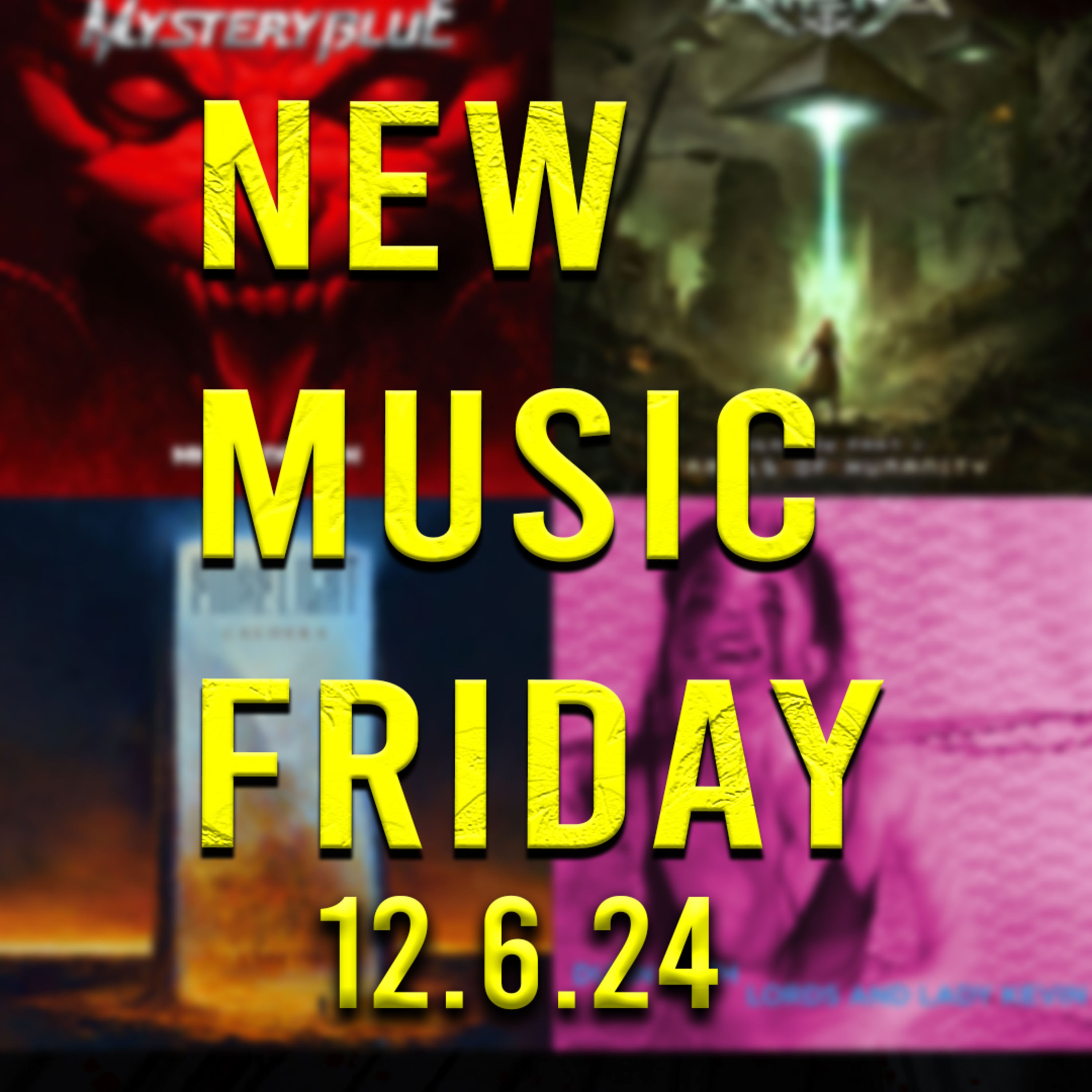 PODCAST: Episode 613 - New Music Friday - Rock and Metal Releases Preview for 12-6-24 (Bonus Episode) episode artwork