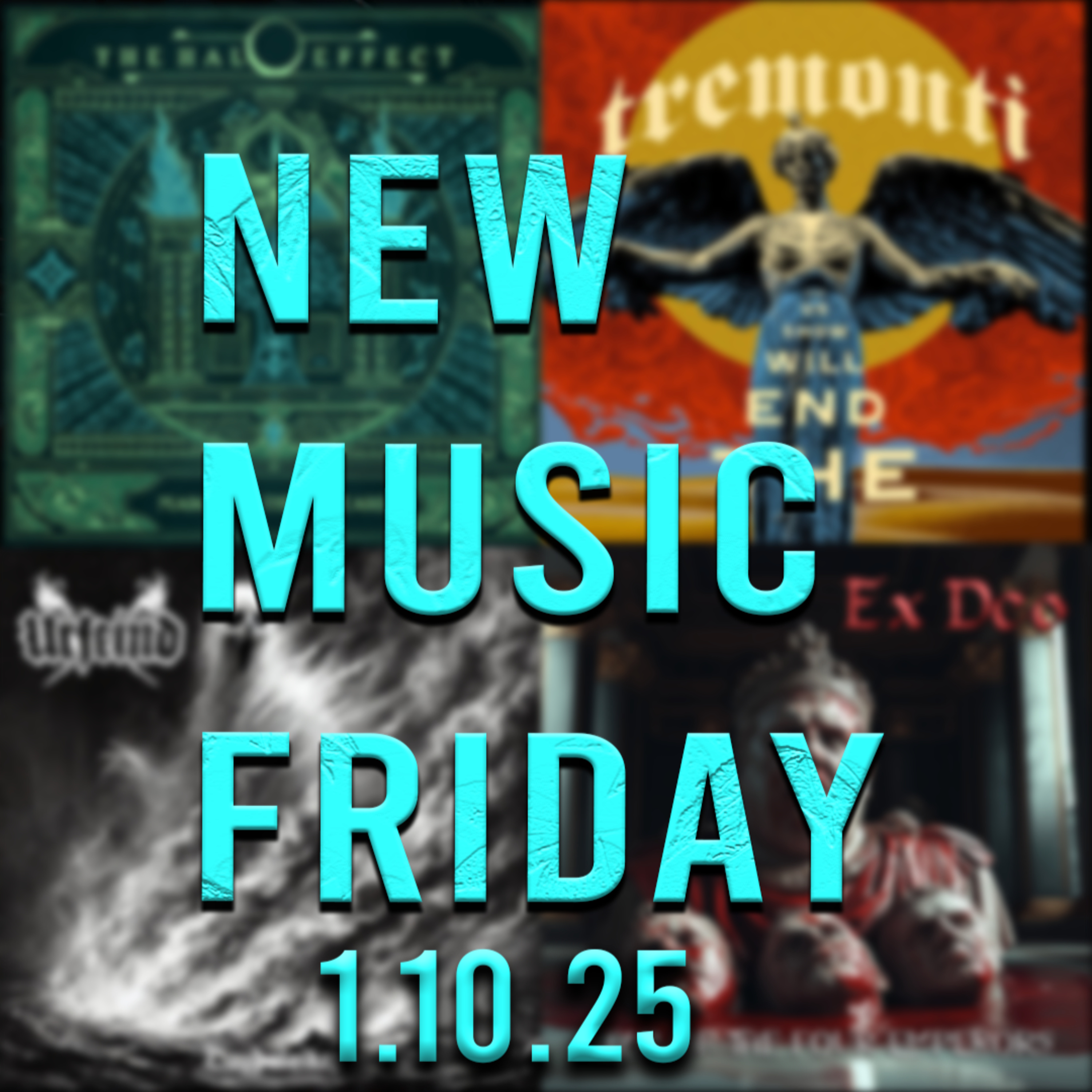 PODCAST: Episode 646 - New Music Friday - Rock and Metal Releases Preview for 1-10-25 episode artwork