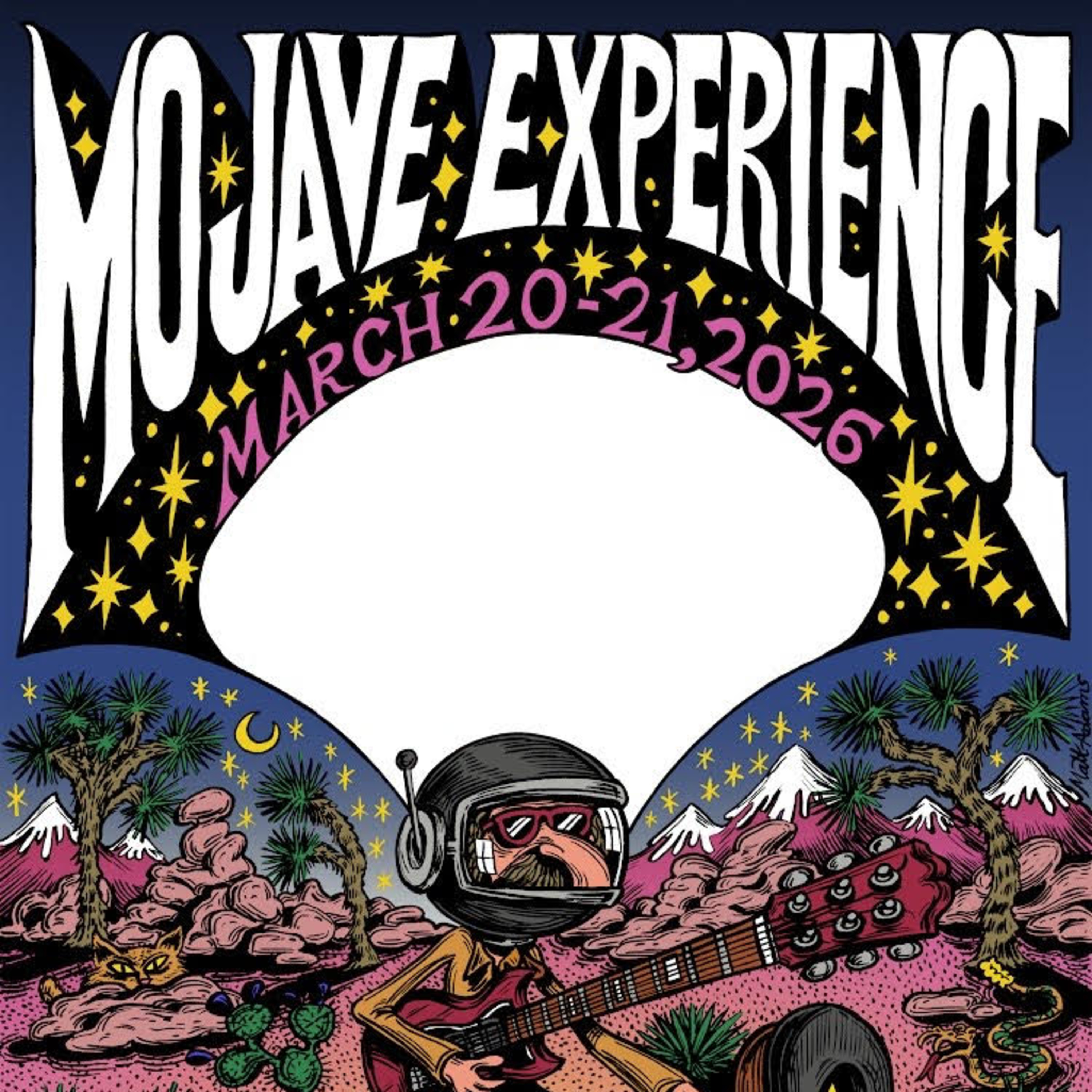 PODCAST: Episode 831 - The Mojave Experience Festival 2026 Lineup Reveal - Two New Bands episode artwork