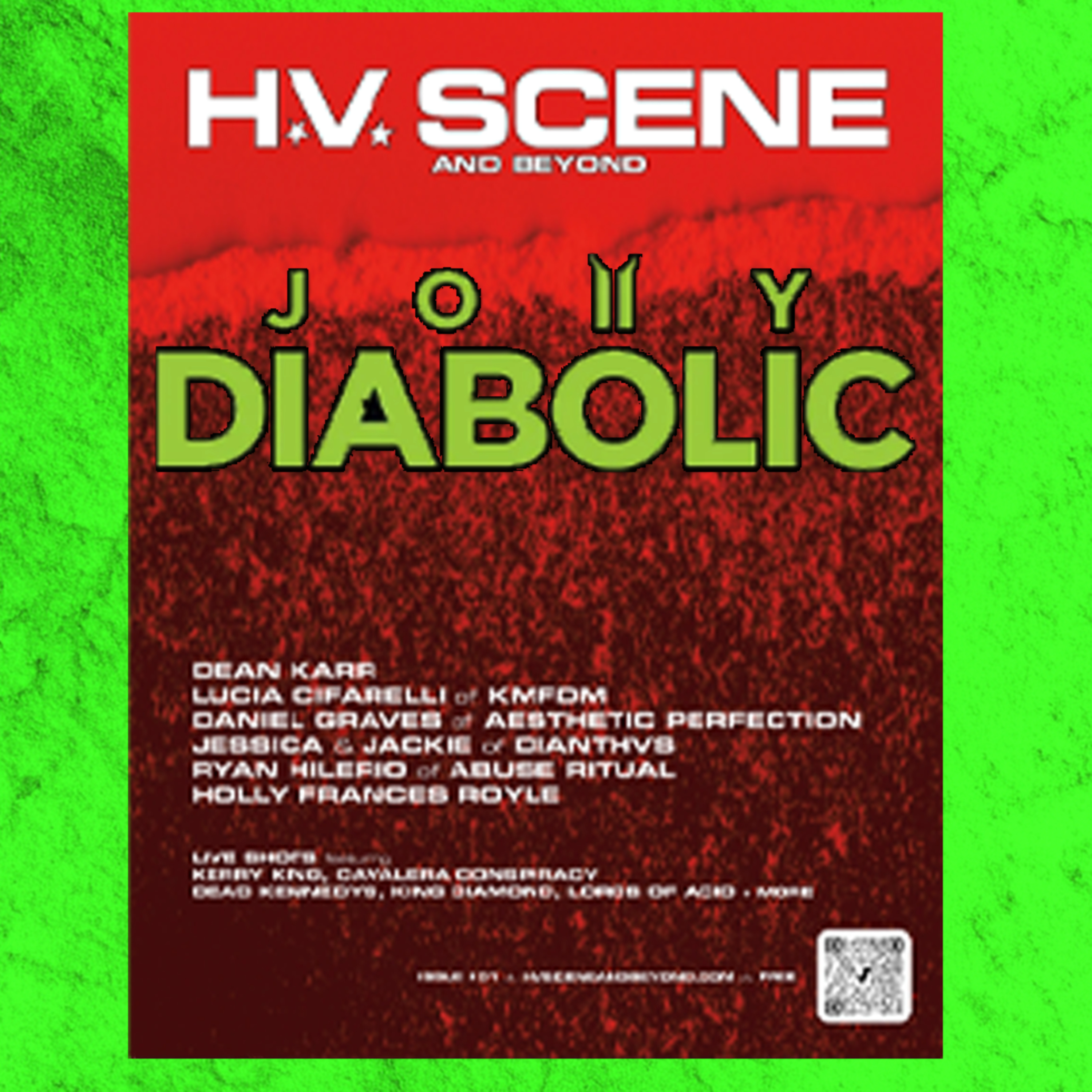 PODCAST: Episode 922 - Joey Diabolic Talks HV Scene Magazine, Moving Back to NY & New Music episode artwork