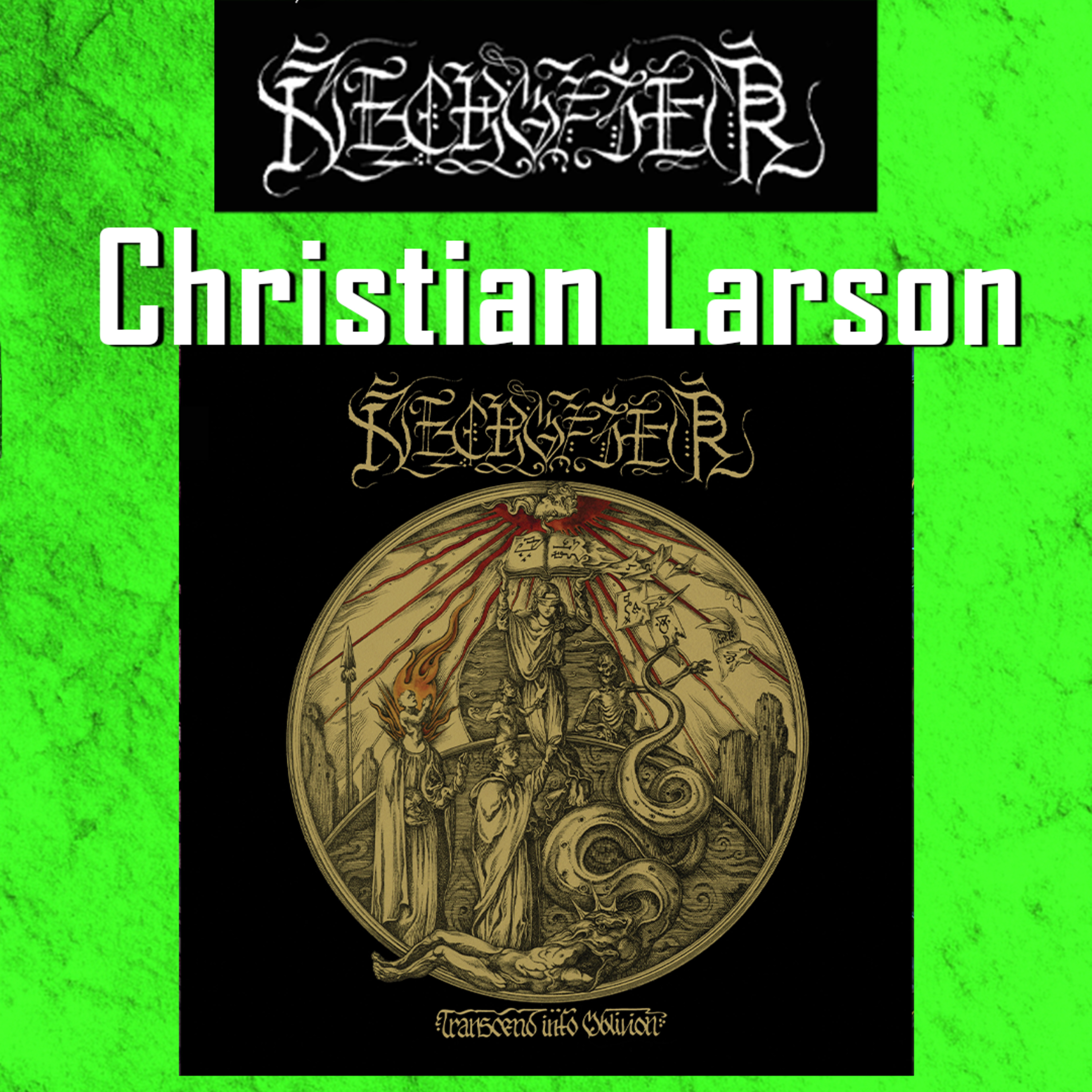 PODCAST: Episode 930 - Christian Larsen (Necrofier) Talks New Album "Transcend Into Oblivion" and US Black Metal's Rise episode artwork