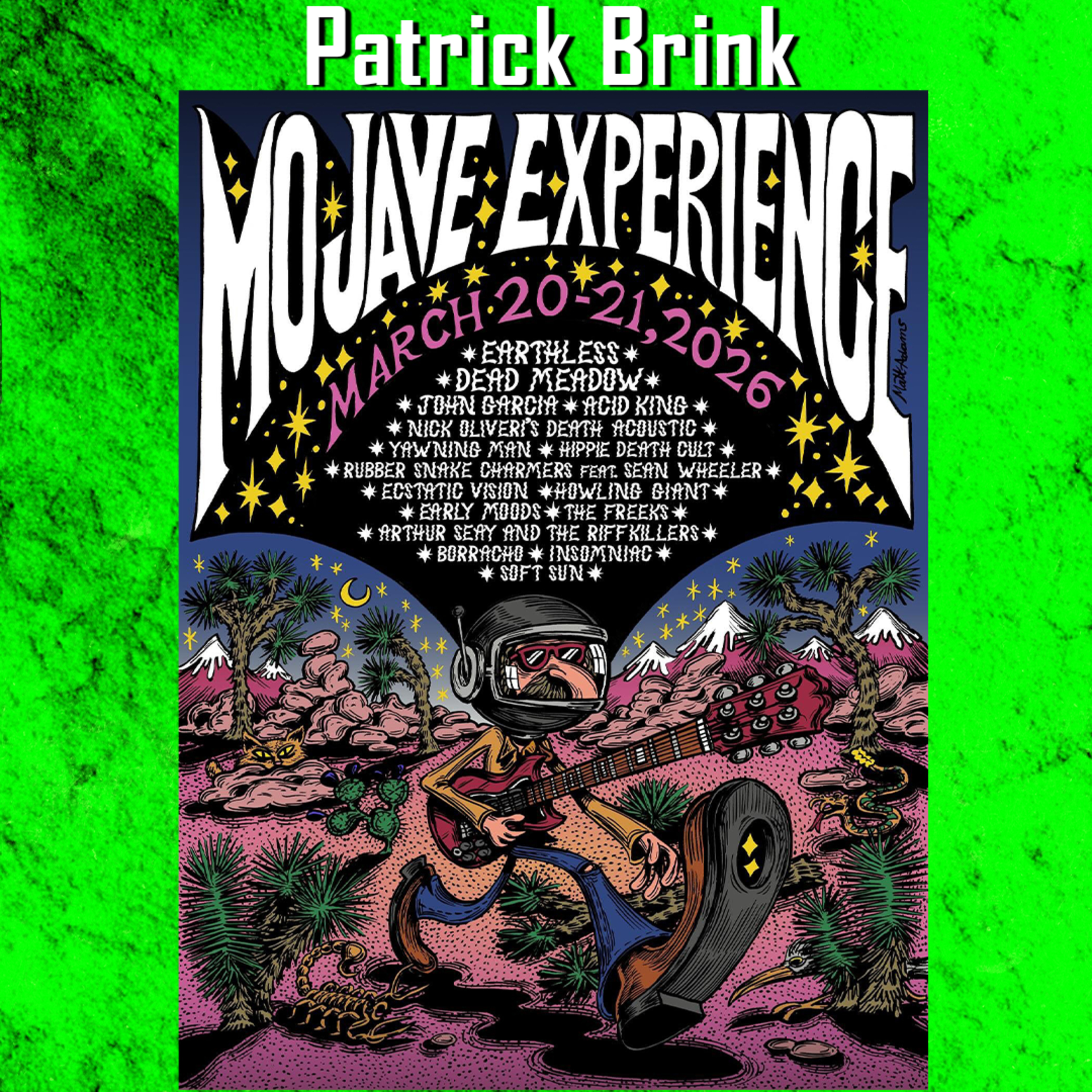 PODCAST: Episode 937 - Patrick Brink (Volume) on Launching The Mojave Experience Festival episode artwork