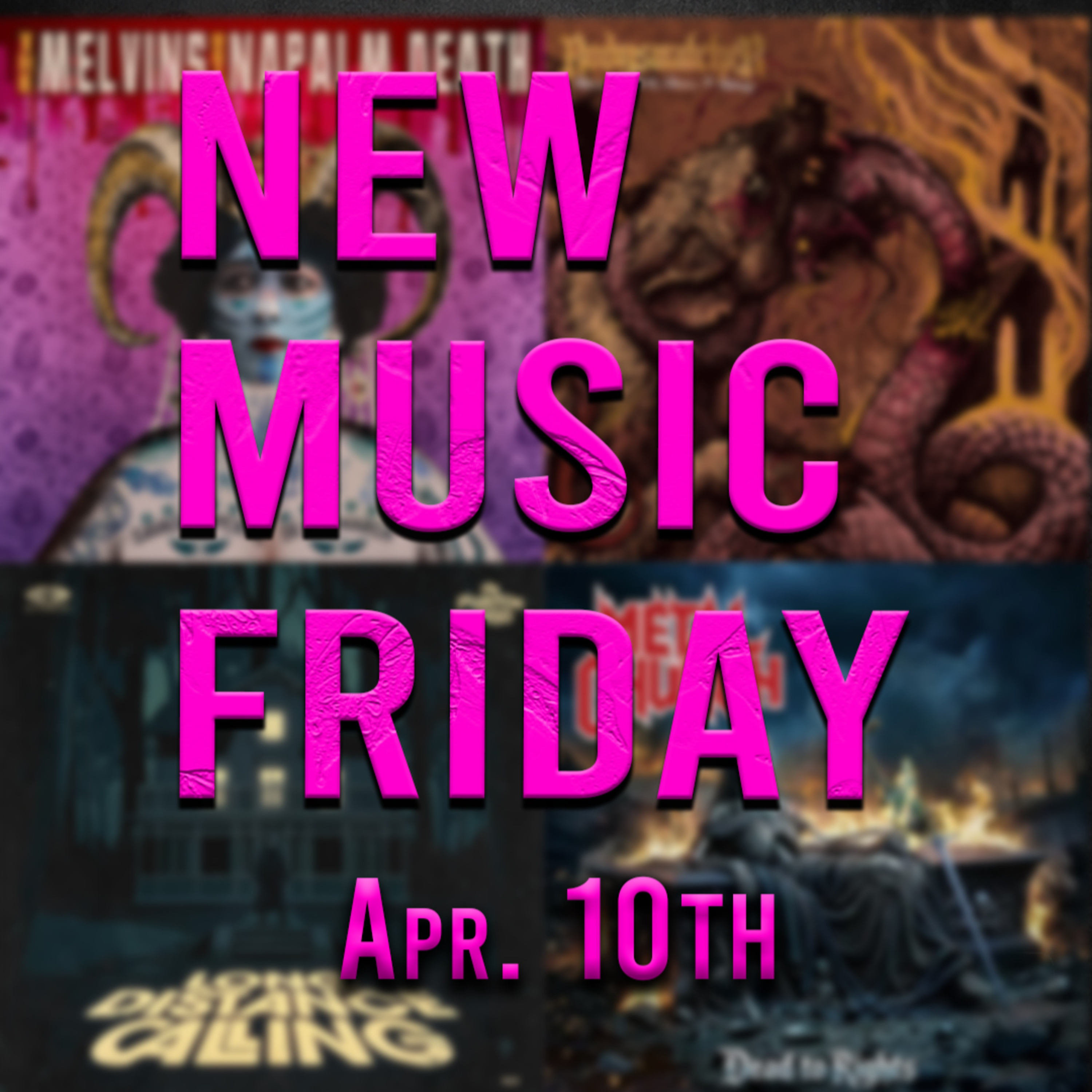 PODCAST: Episode 947 - New Music Friday Rock and Metal Album Release 4-10-26 Preview episode artwork