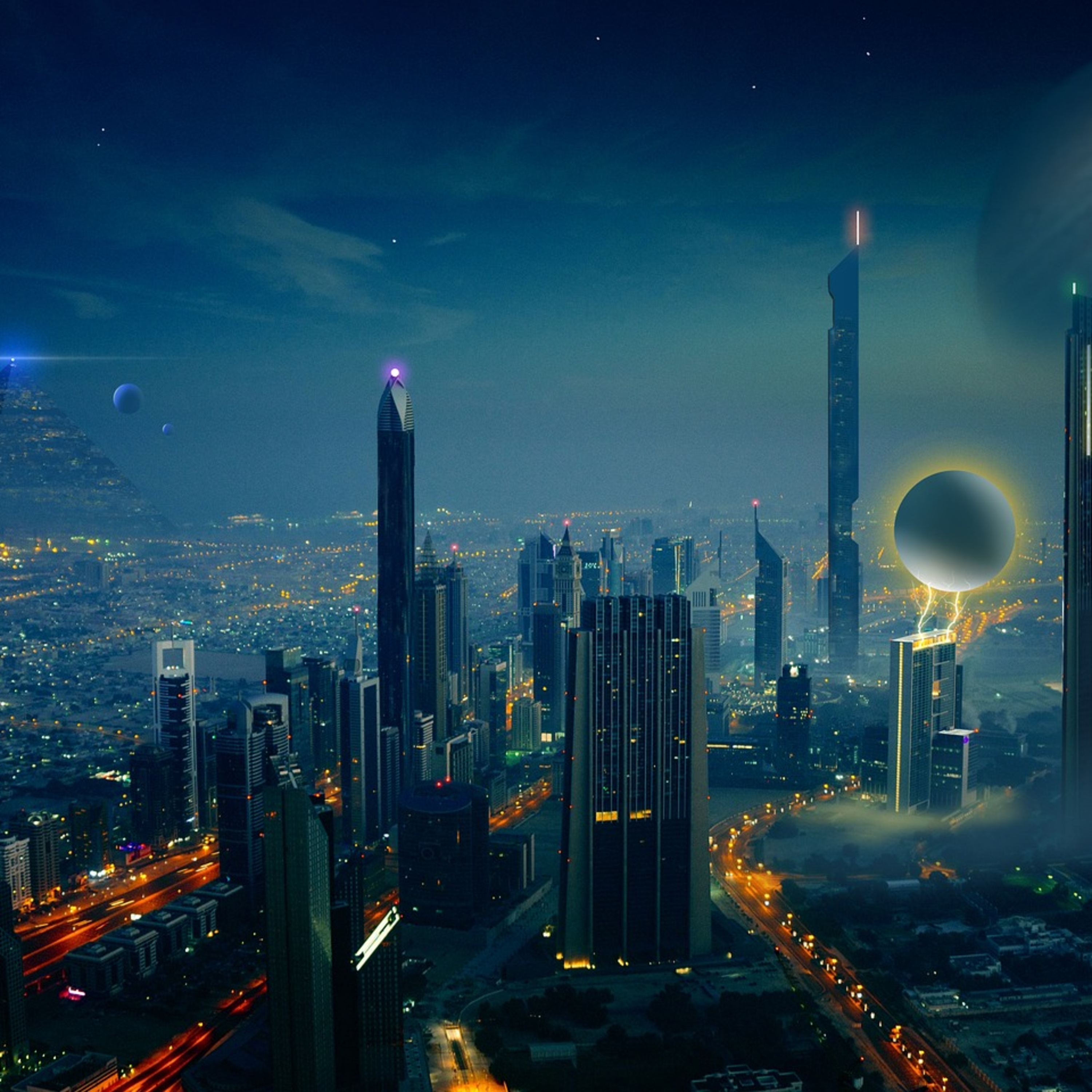 DÉMONS ALIEN DANS DES VAISSEAUX SPATIAUX PENDANT LA GRANDE TRIBULATION