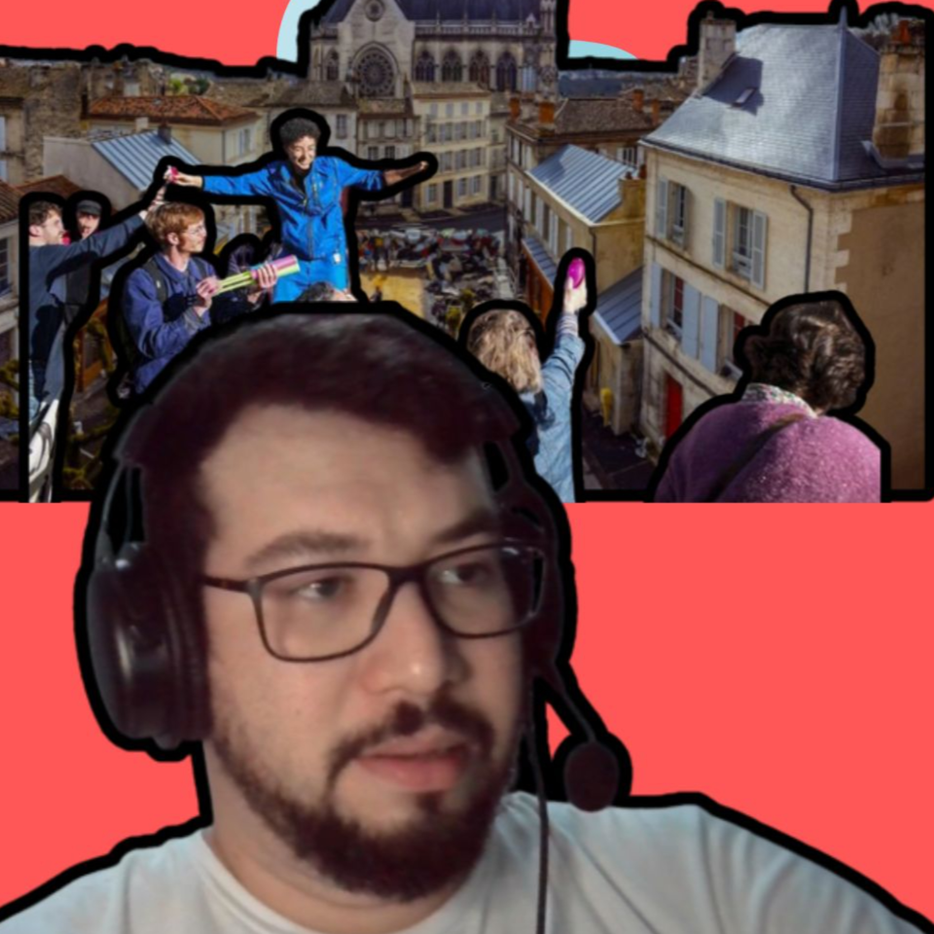Cidade francesa proíbe pessoas de ficarem paradas nas ruas #121 episode artwork