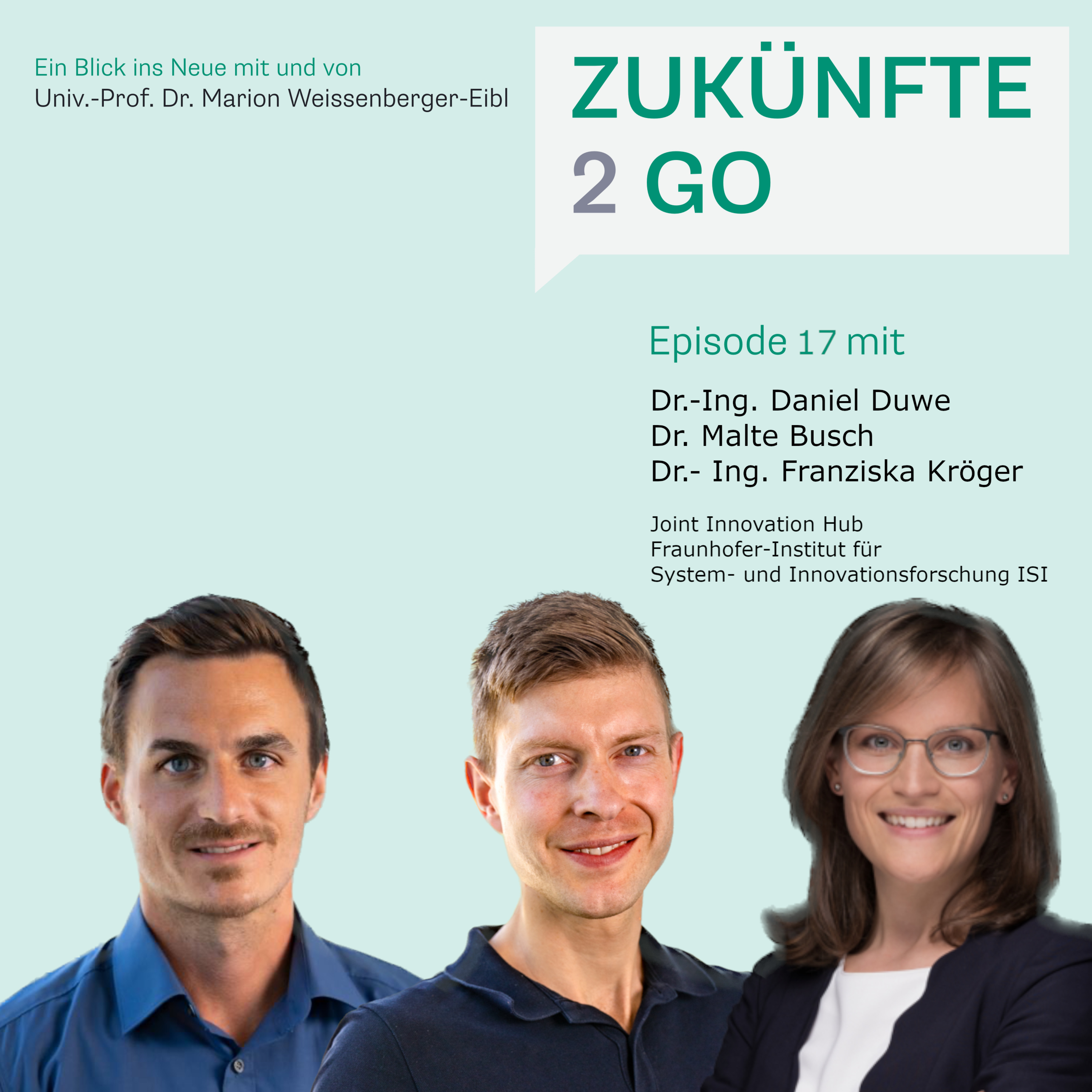 Zukünfte2Go - Ein Blick ins Neue mit und von Univ.-Prof. Dr. Marion Weissenberger-Eibl