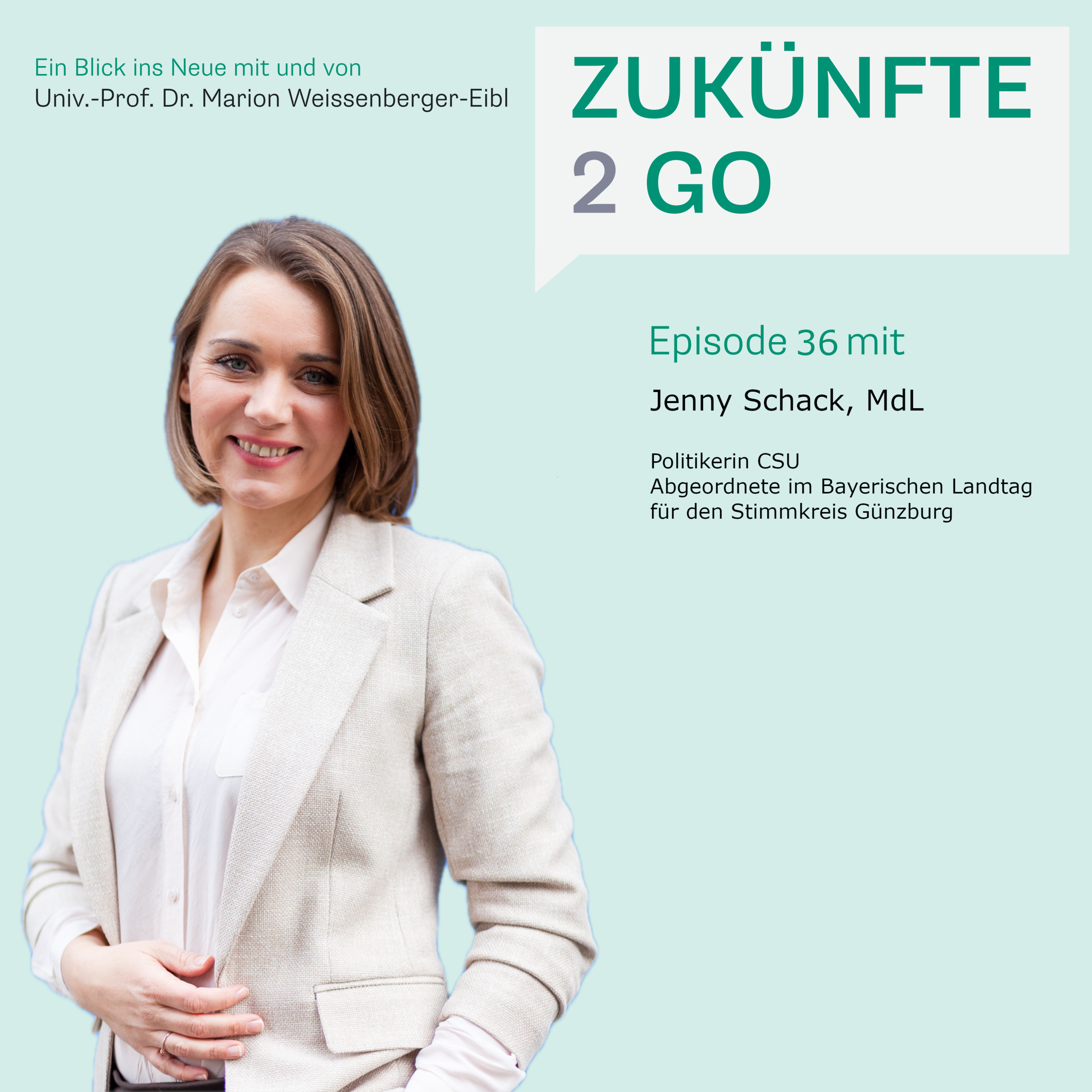 Zukünfte2Go - Ein Blick ins Neue mit und von Univ.-Prof. Dr. Marion Weissenberger-Eibl