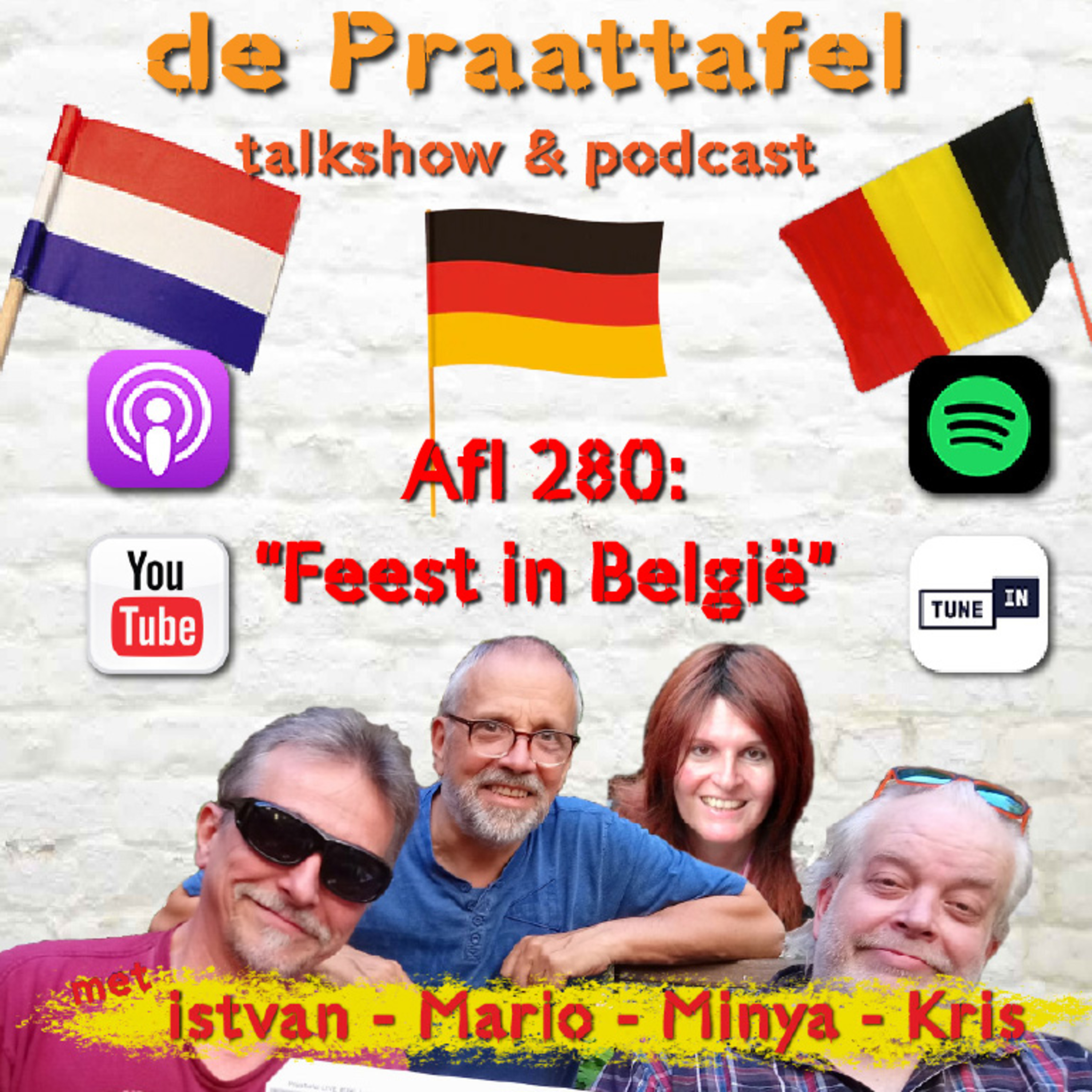 De Praattafel - Live talkshow en podcast