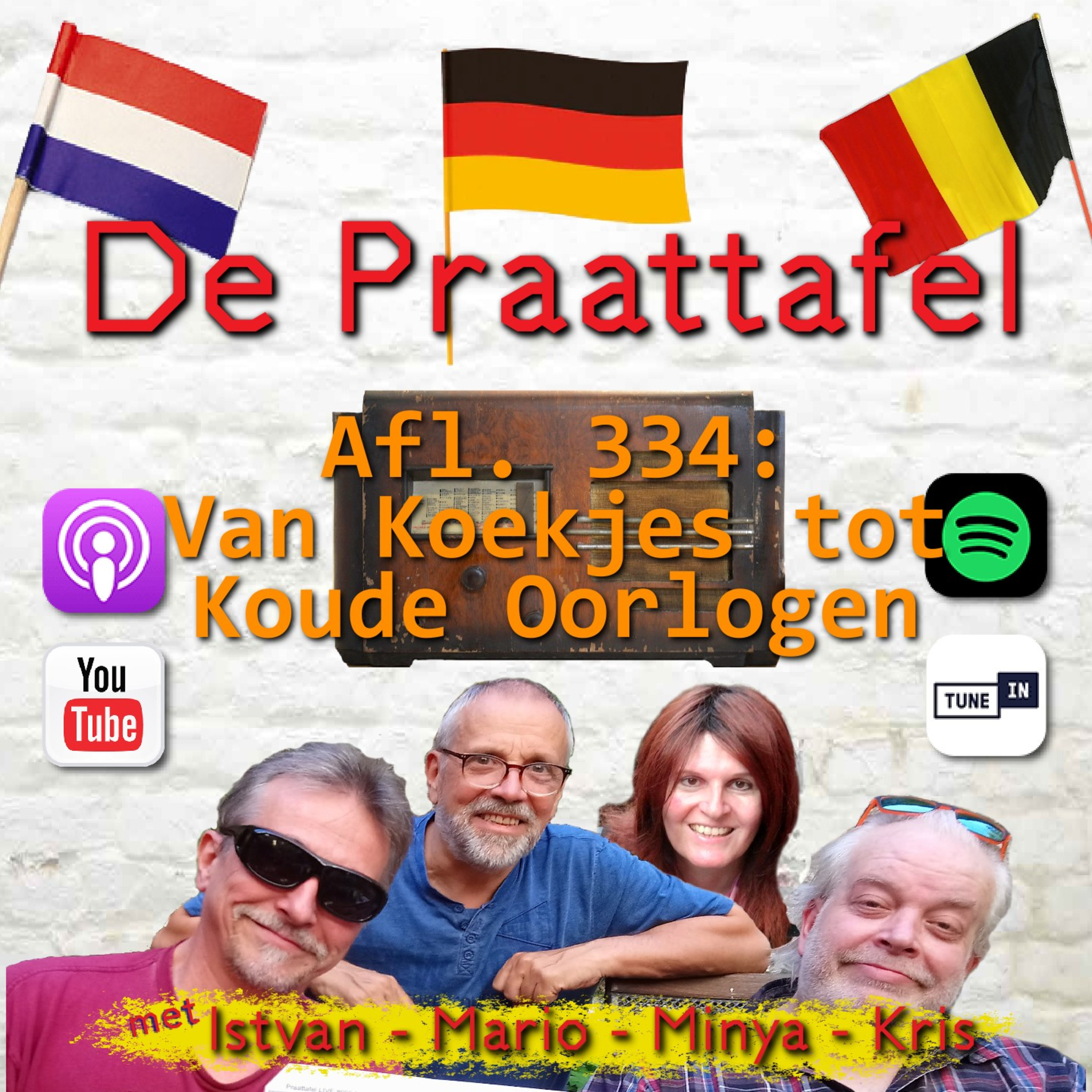 Afl. 334: Van Koekjes tot Koude Oorlogen episode artwork