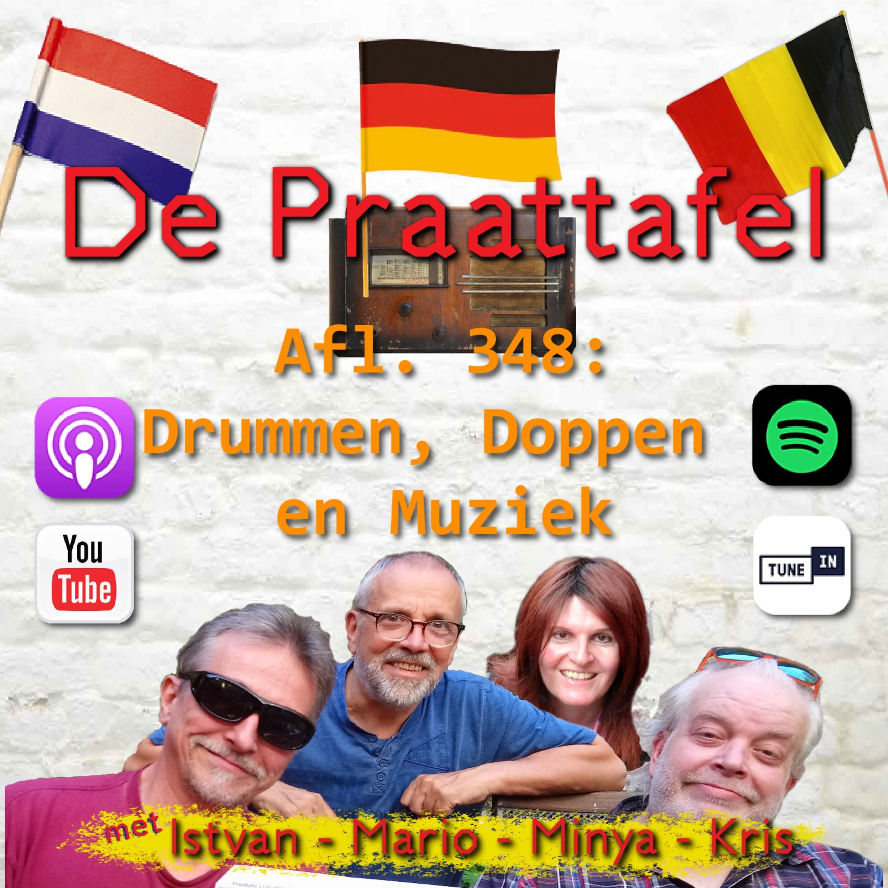 Afl. 348: Drummen, Doppen en de Democratisering van Muziek