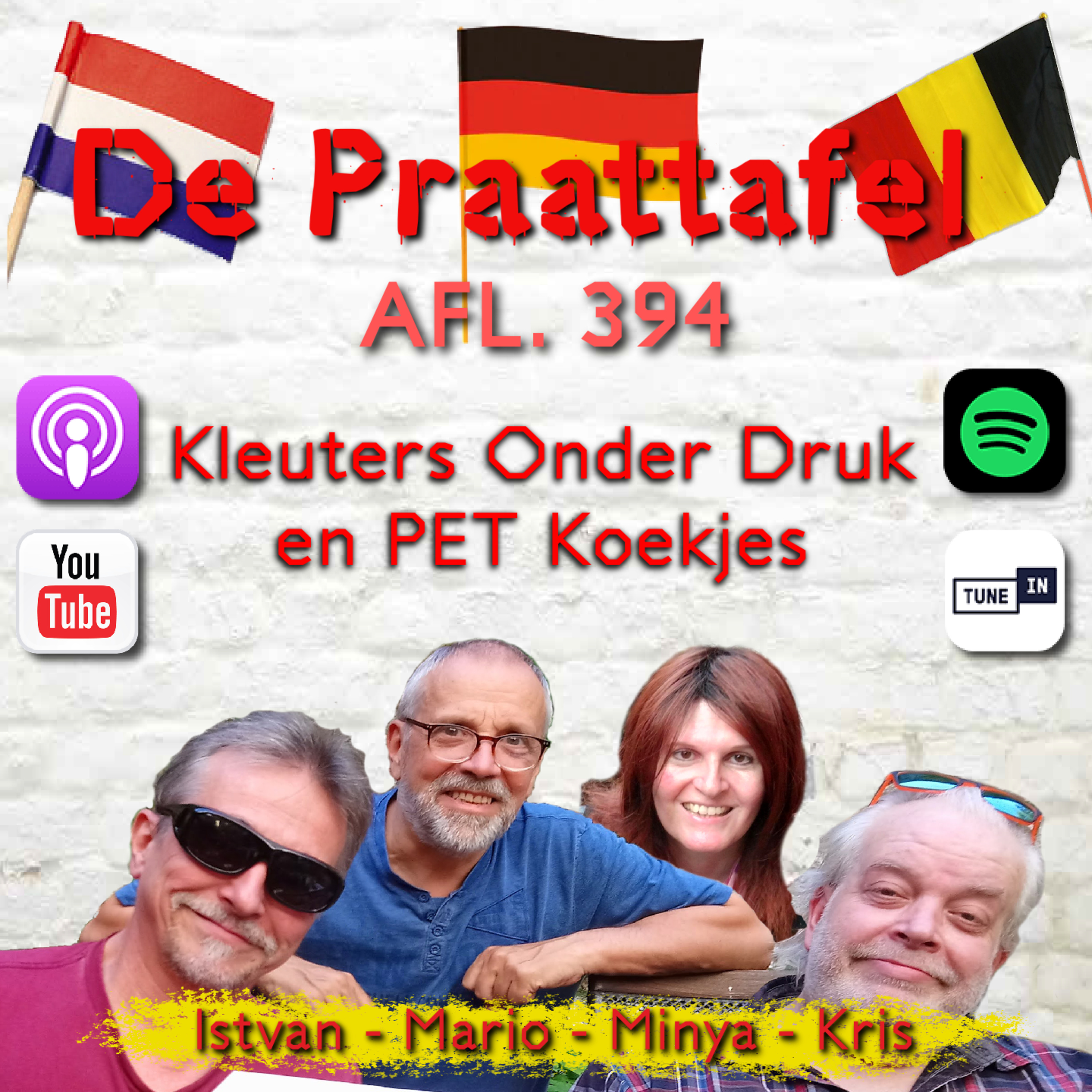 Afl. 394: Kleuters Onder Druk en PET Koekjes episode artwork