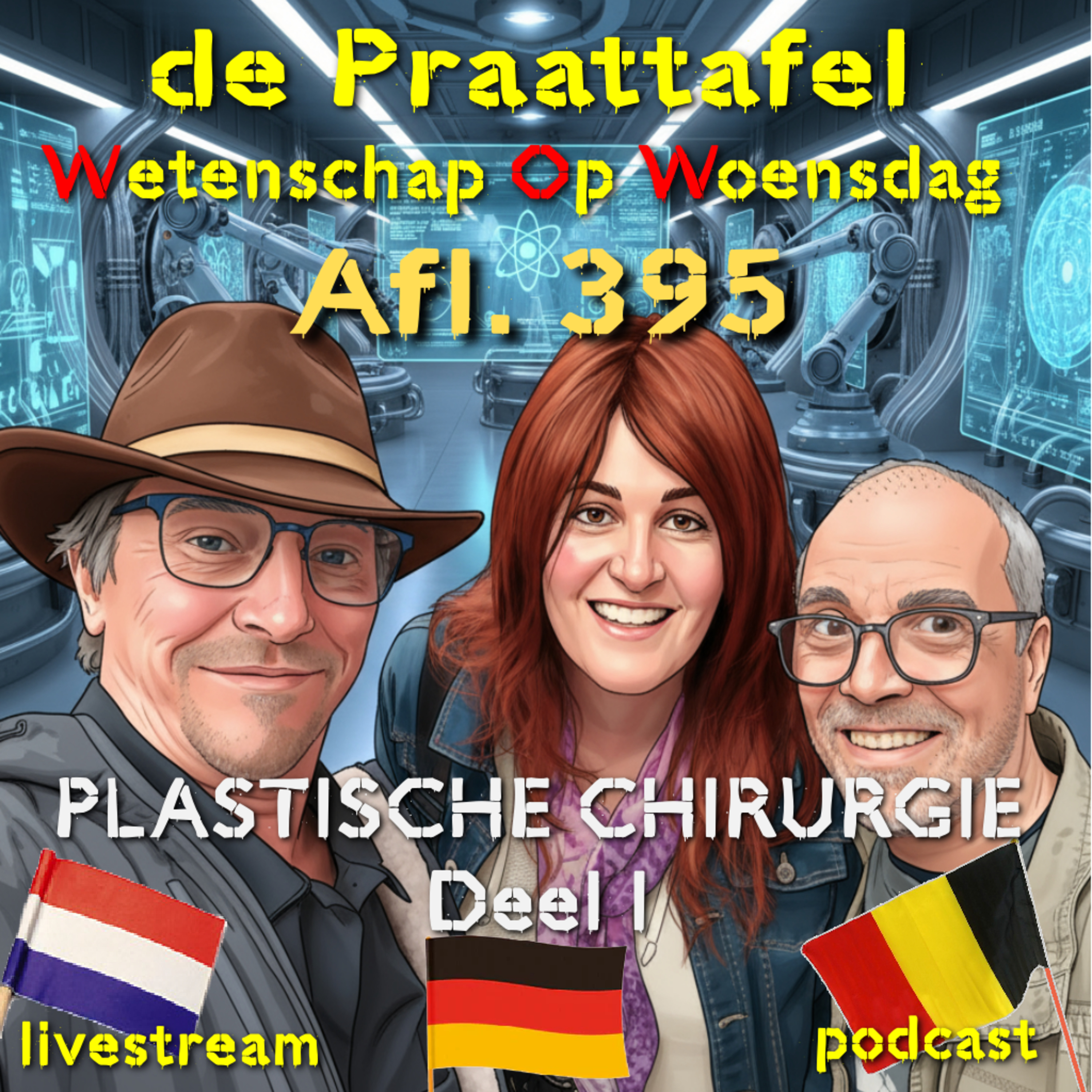 Afl. 395: Van Antieke Neuzen tot Hollywood Lift: De Geschiedenis van Plastische Chirurgie! 🎭✨ episode artwork