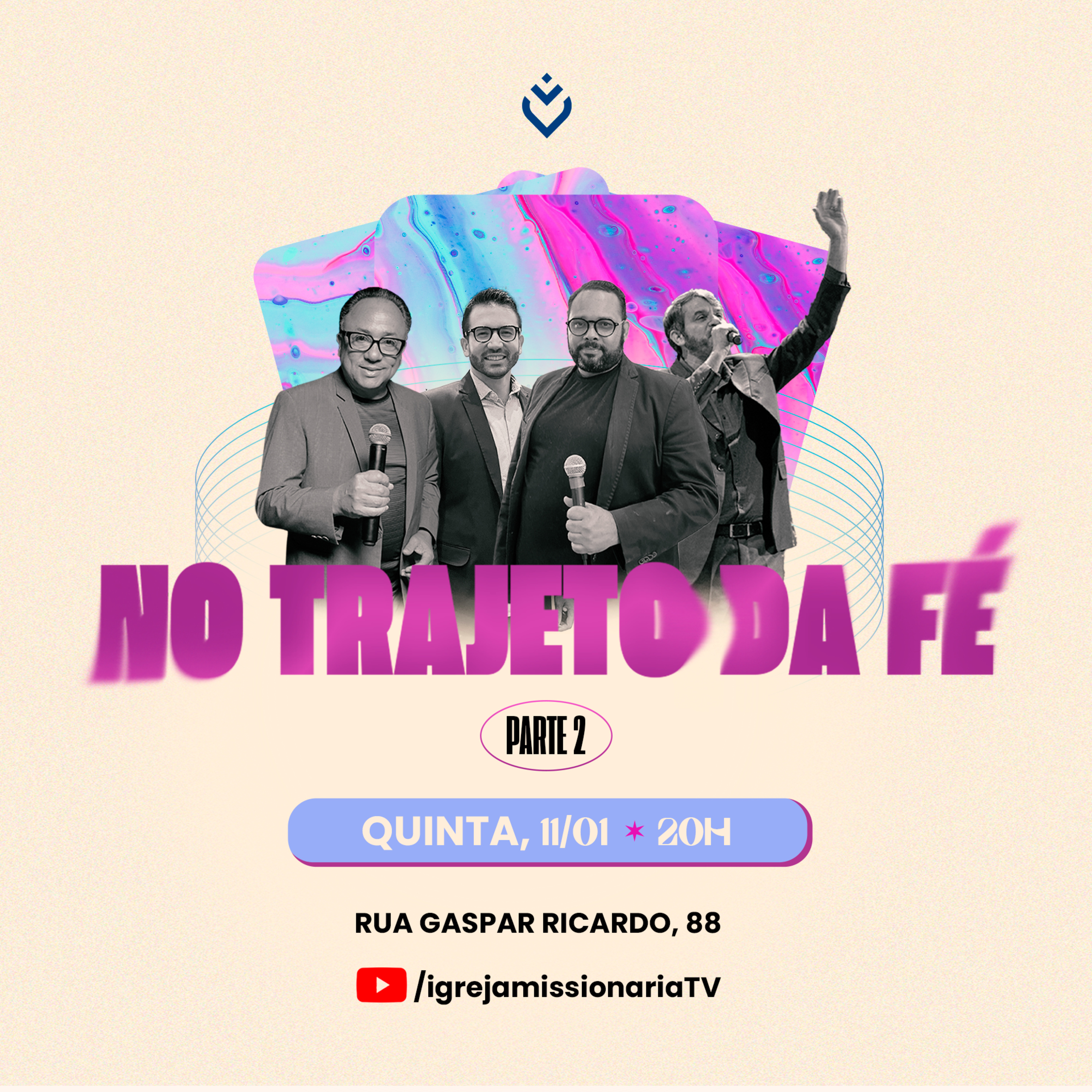 No Trajeto da Fé - Parte 02 | QUINTA, 11/01/24 episode artwork