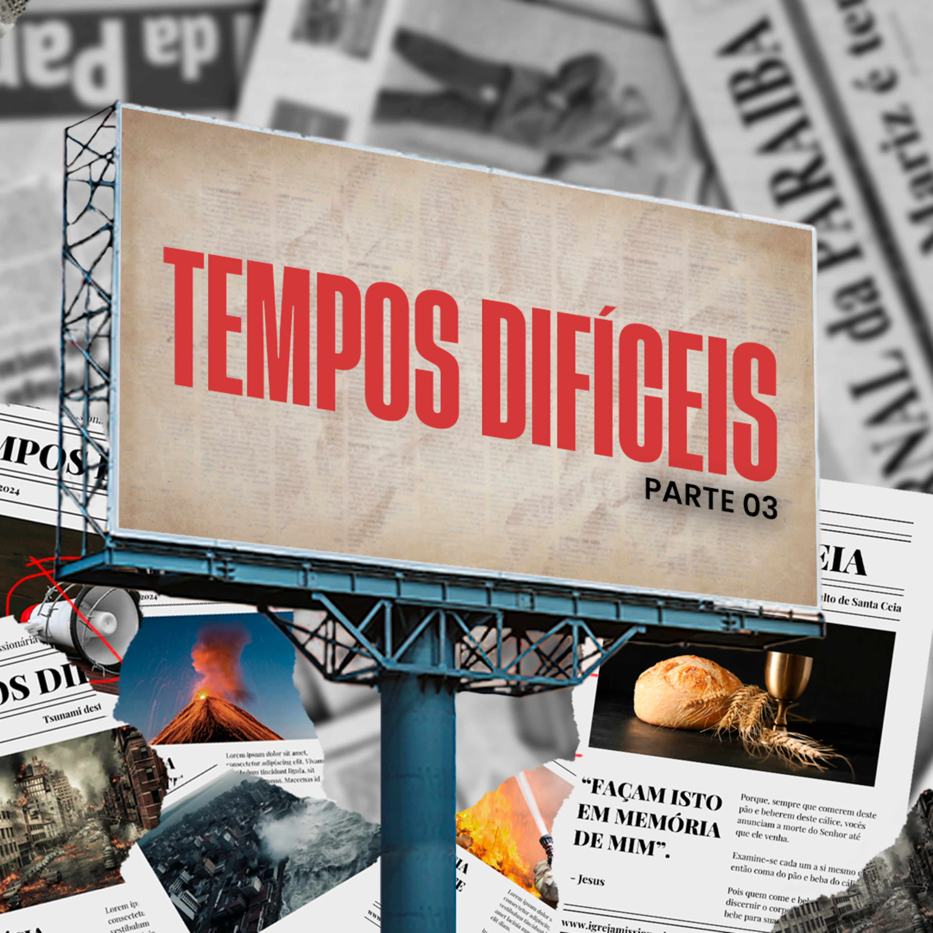 Tempos Difíceis - Parte 3 | DOMINGO, 21/04/2024
