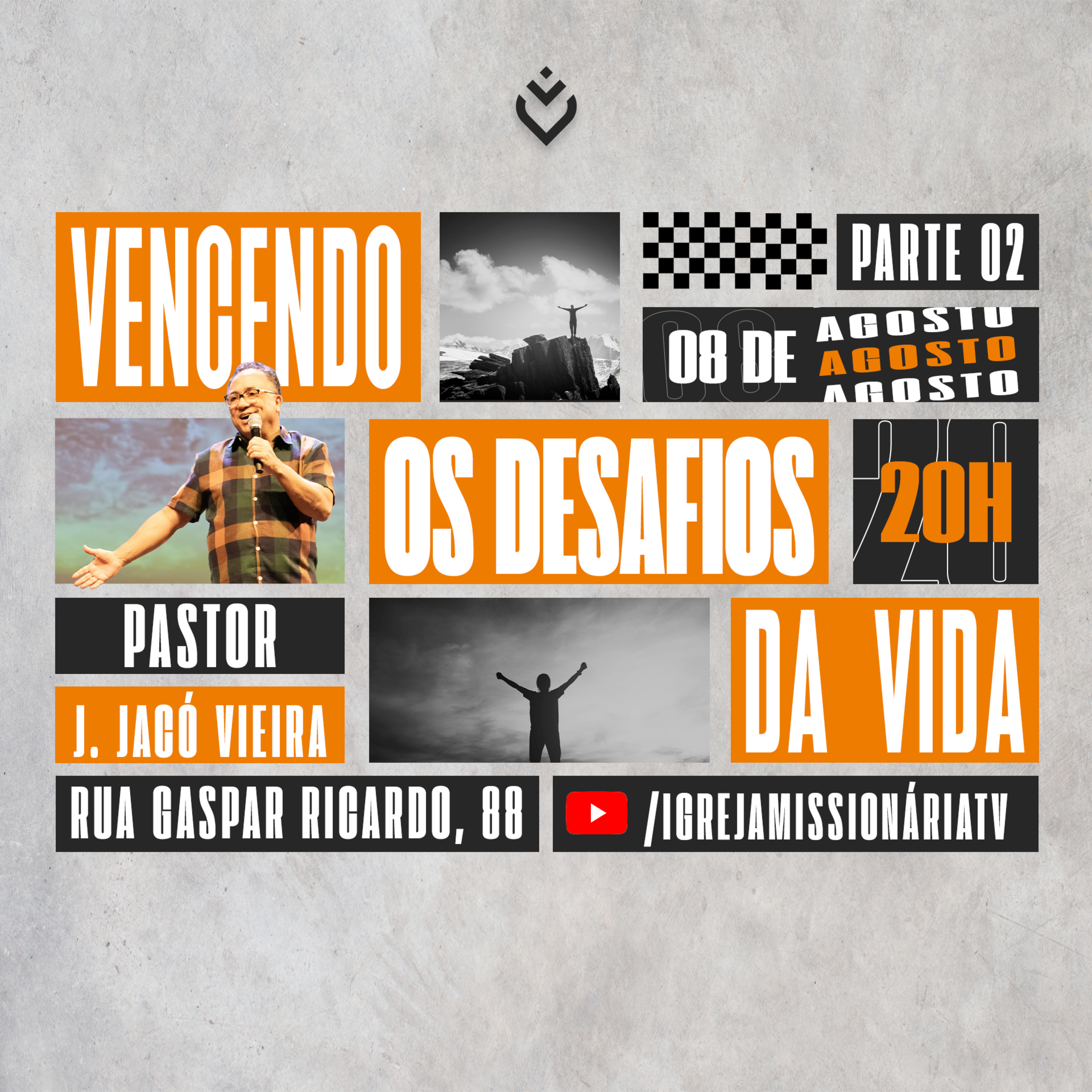 Vencendo os desafios da vida, Parte - 2 | QUINTA, 08/08/2024 episode artwork