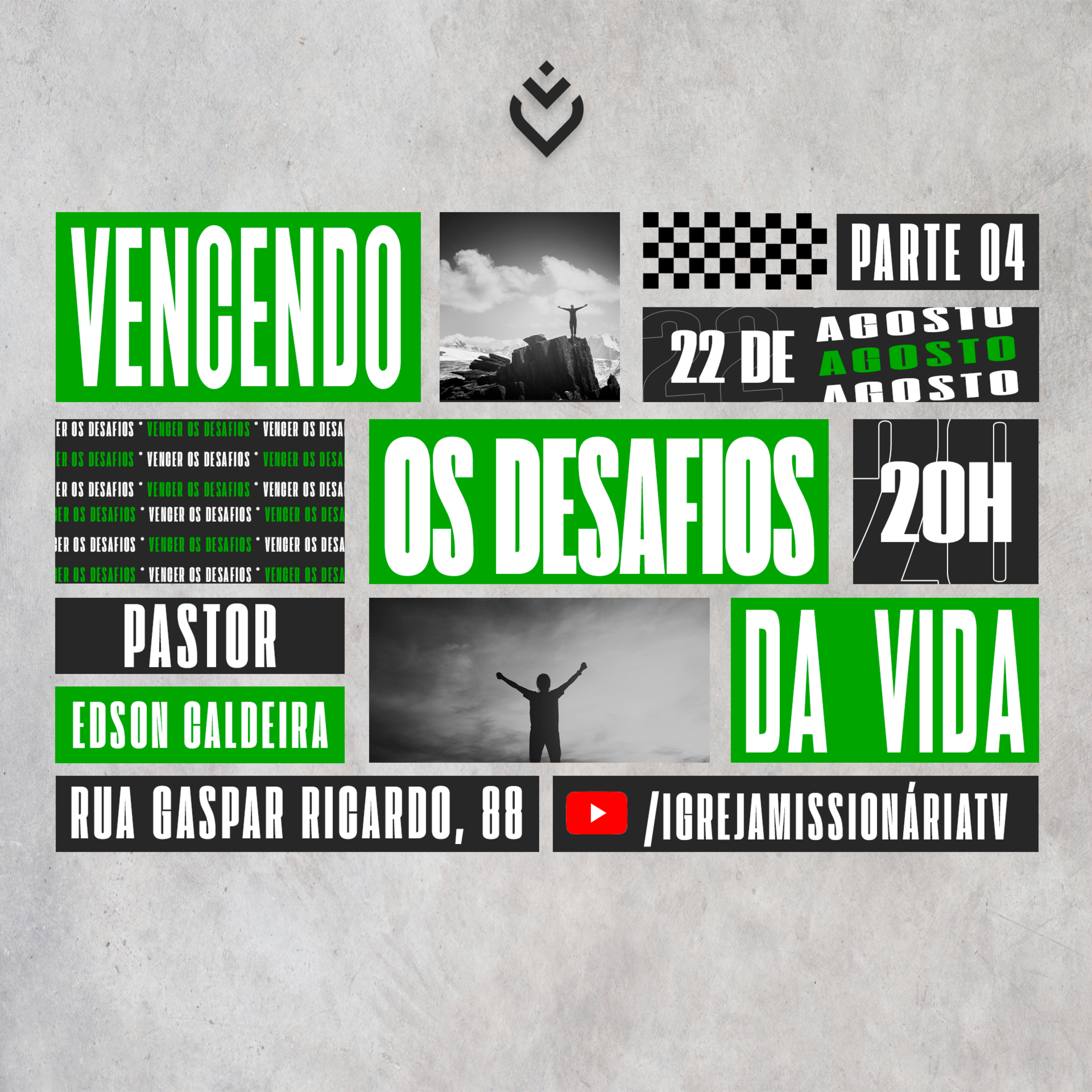 Vencendo os desafios da vida, Parte - 4 | QUINTA, 22/08/2024 episode artwork