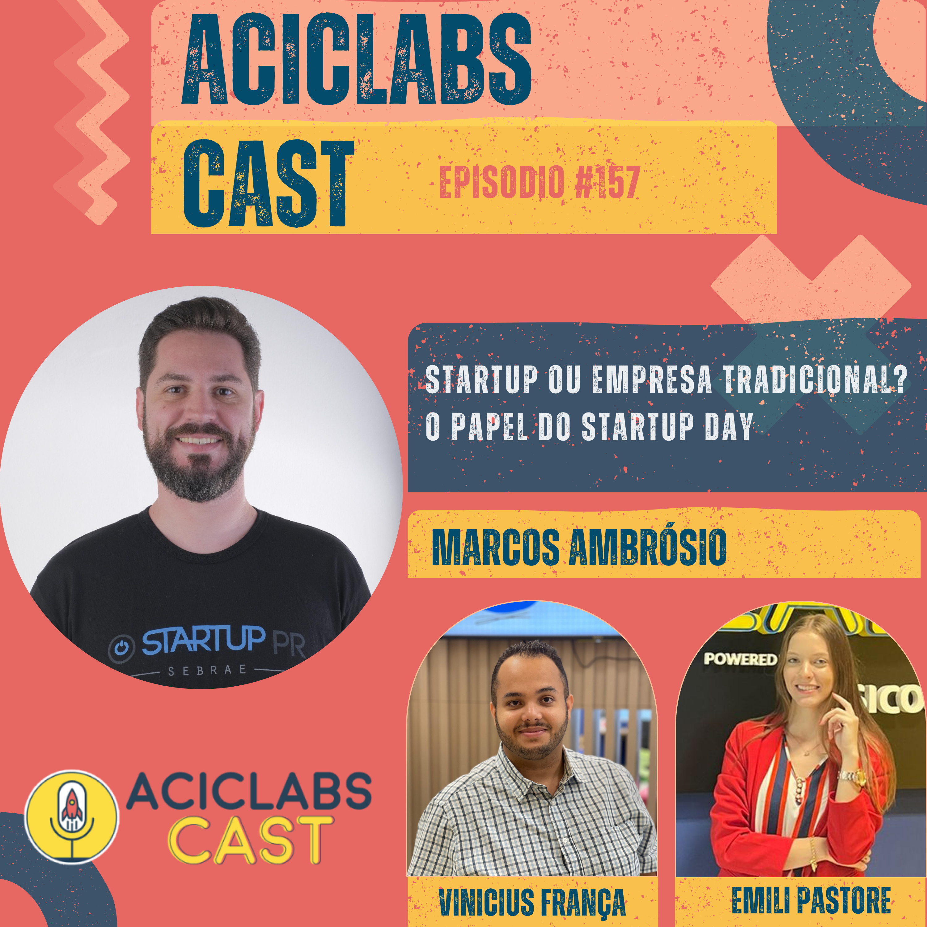 EP. 157 - Marcos Ambrósio | Startup ou Empresa Tradicional? O papel do Startup Day