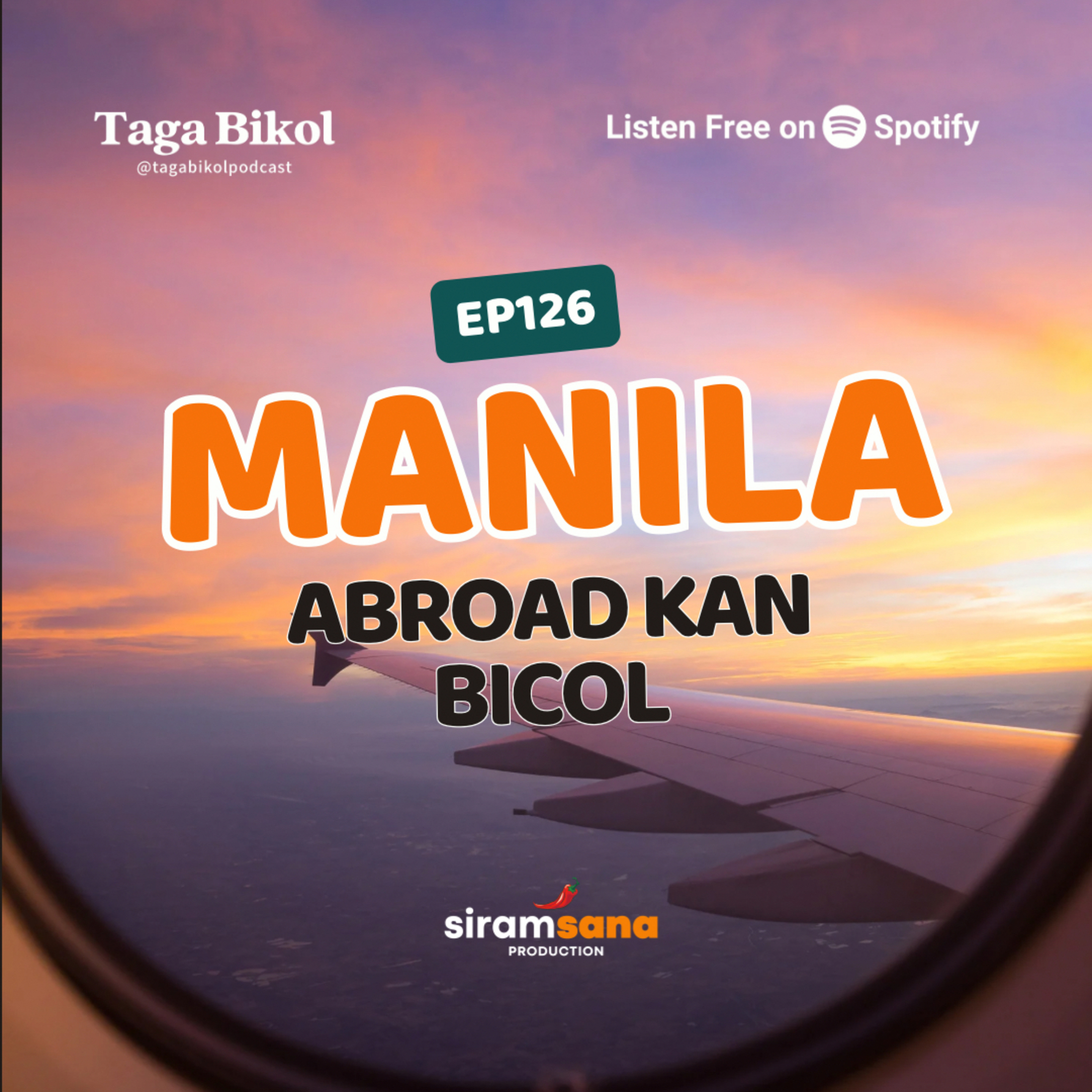 TB 126: MANILA, ABROAD KAN BICOL episode artwork