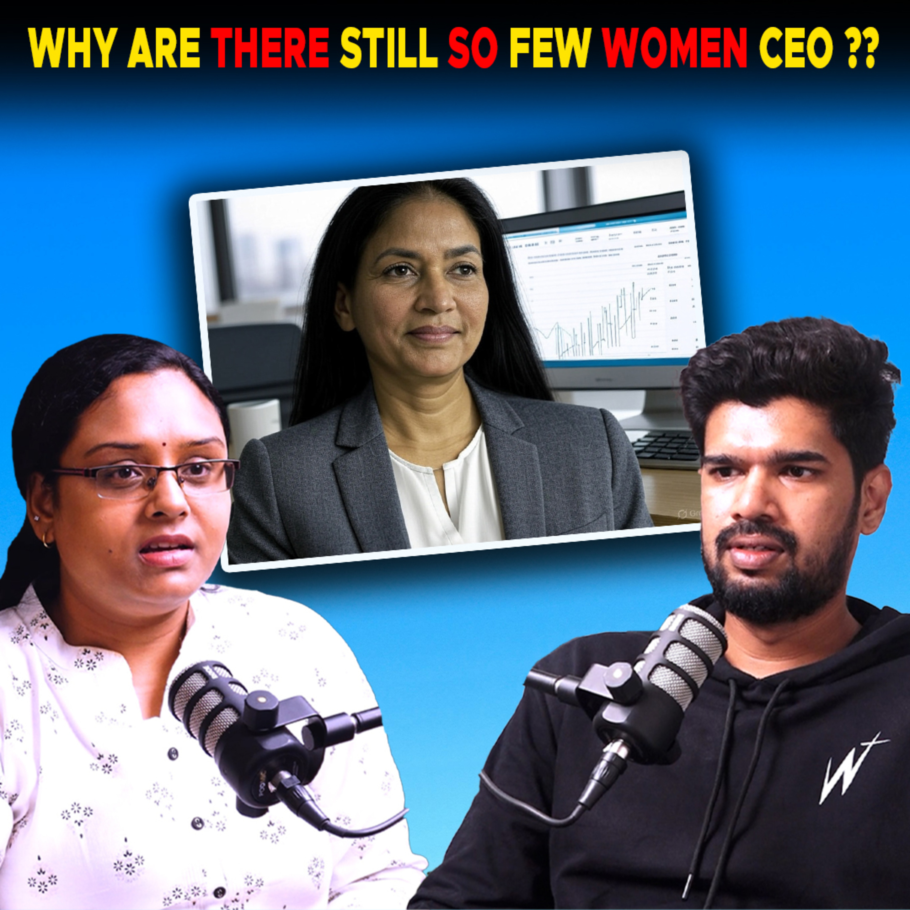 cover of episode Where Are the Women CEOs? The Hidden Obstacles | Tamil podcast | vaisali sridharbabu | women rights