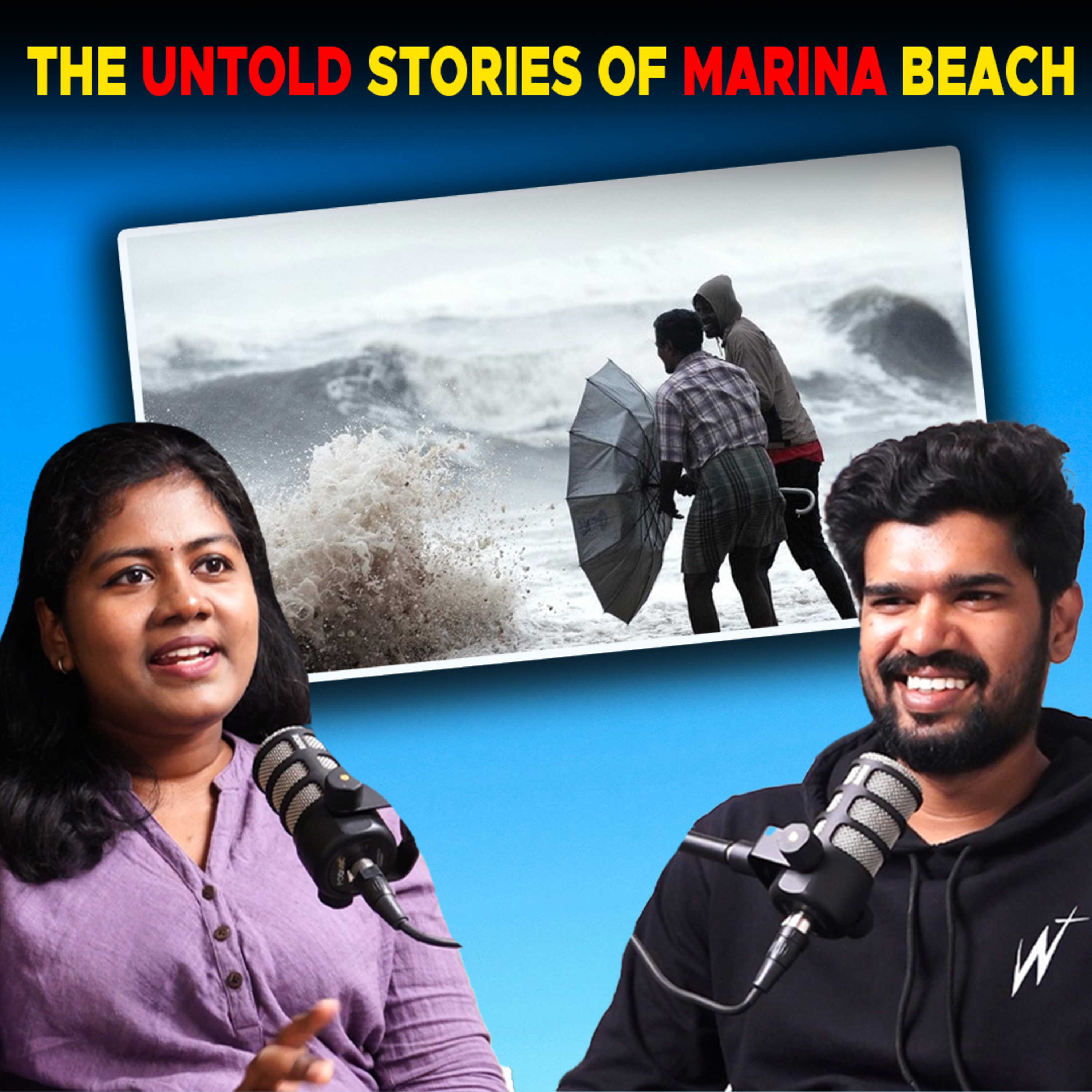 cover of episode You Won't Believe These Facts About Marina Beach !! | Tamil podcast | Binesha | chennai dark side