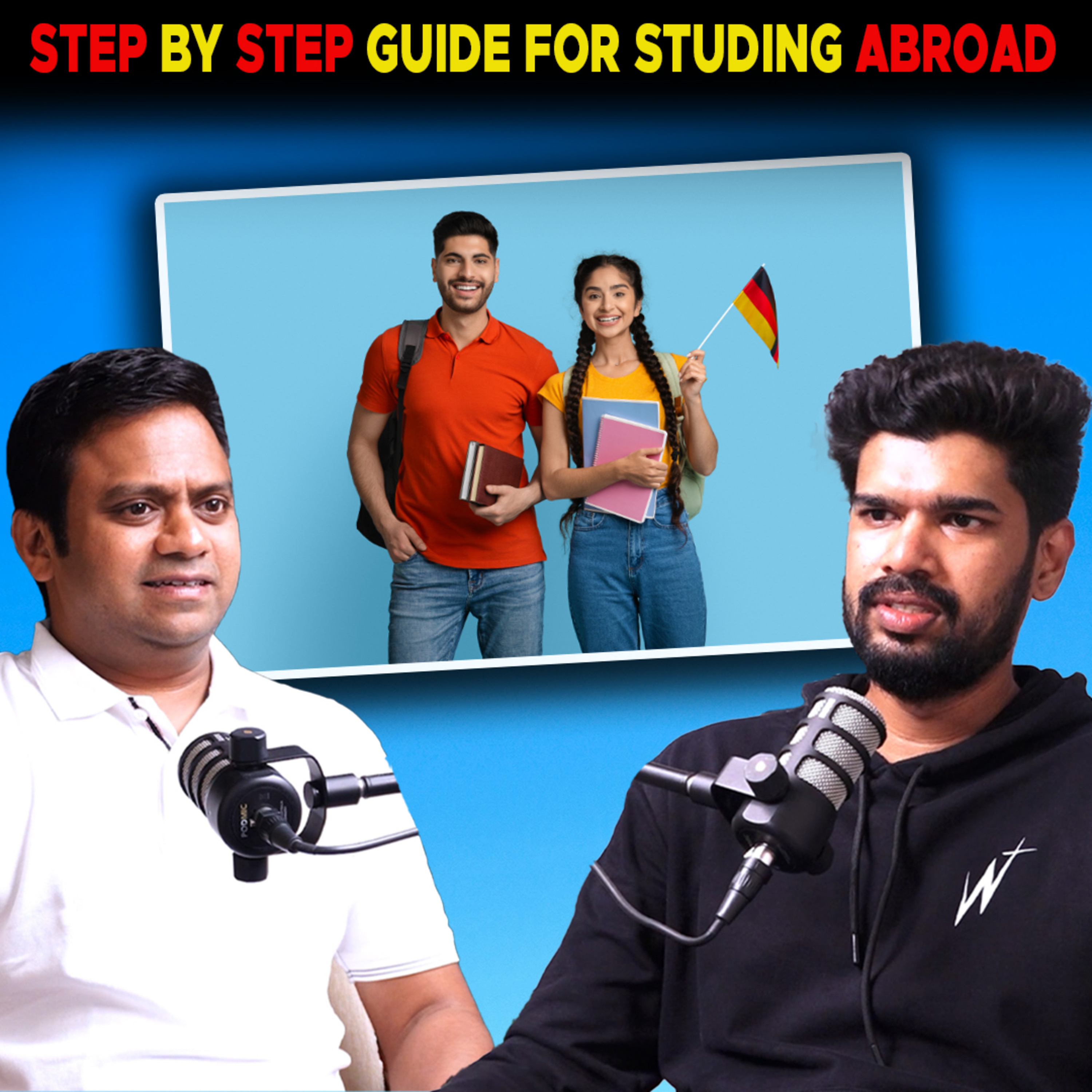 cover of episode How to Study Abroad: A Step-by-Step Guide !! | Tamil podcast | Sivaraman | europe study center
