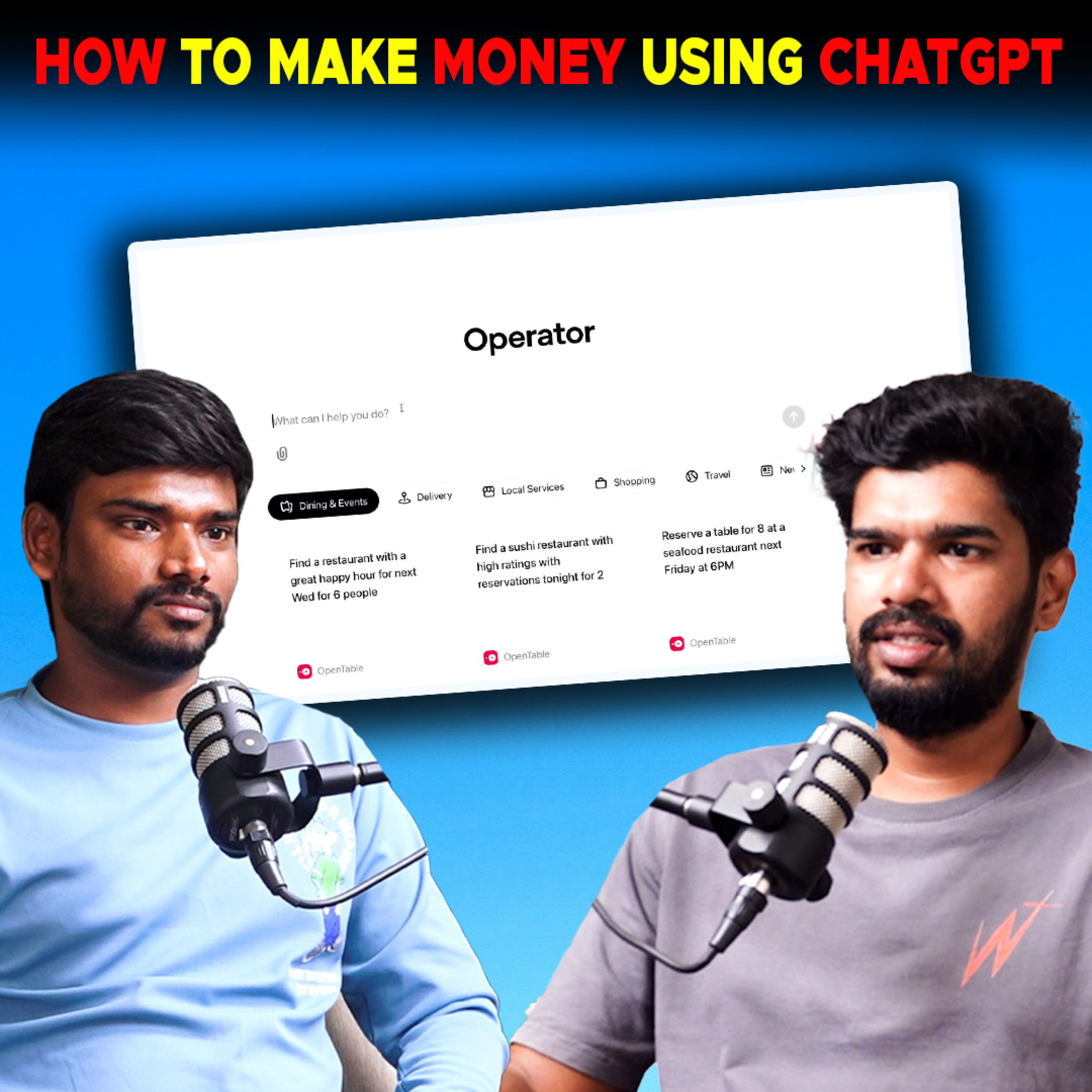 cover of episode How ChatGPT Operators Can Earn Revenue ?? | Tamil podcast | open ai | sam altman