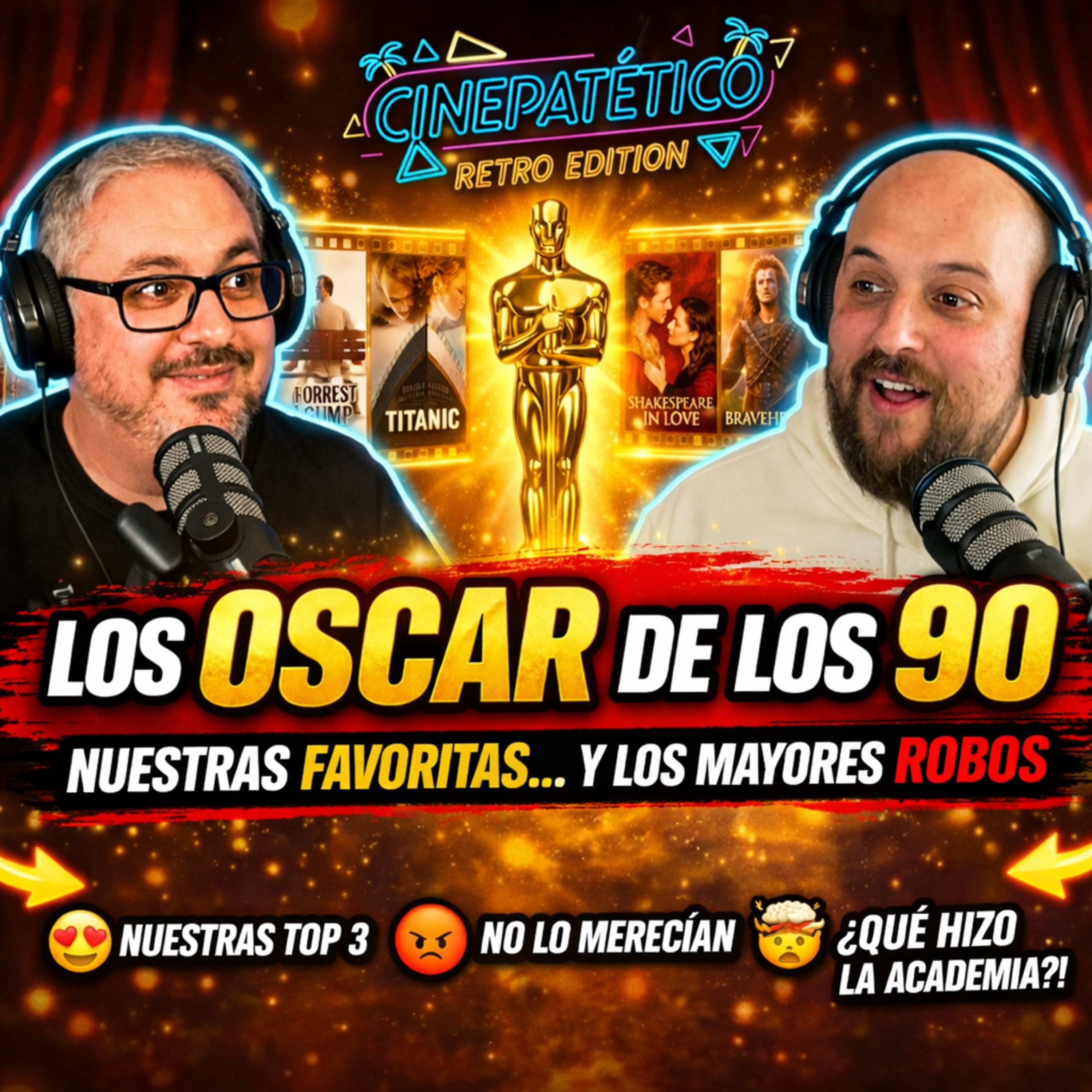 Oscars de los 90: peliculones… y los MAYORES ROBOS de la historia 🤯