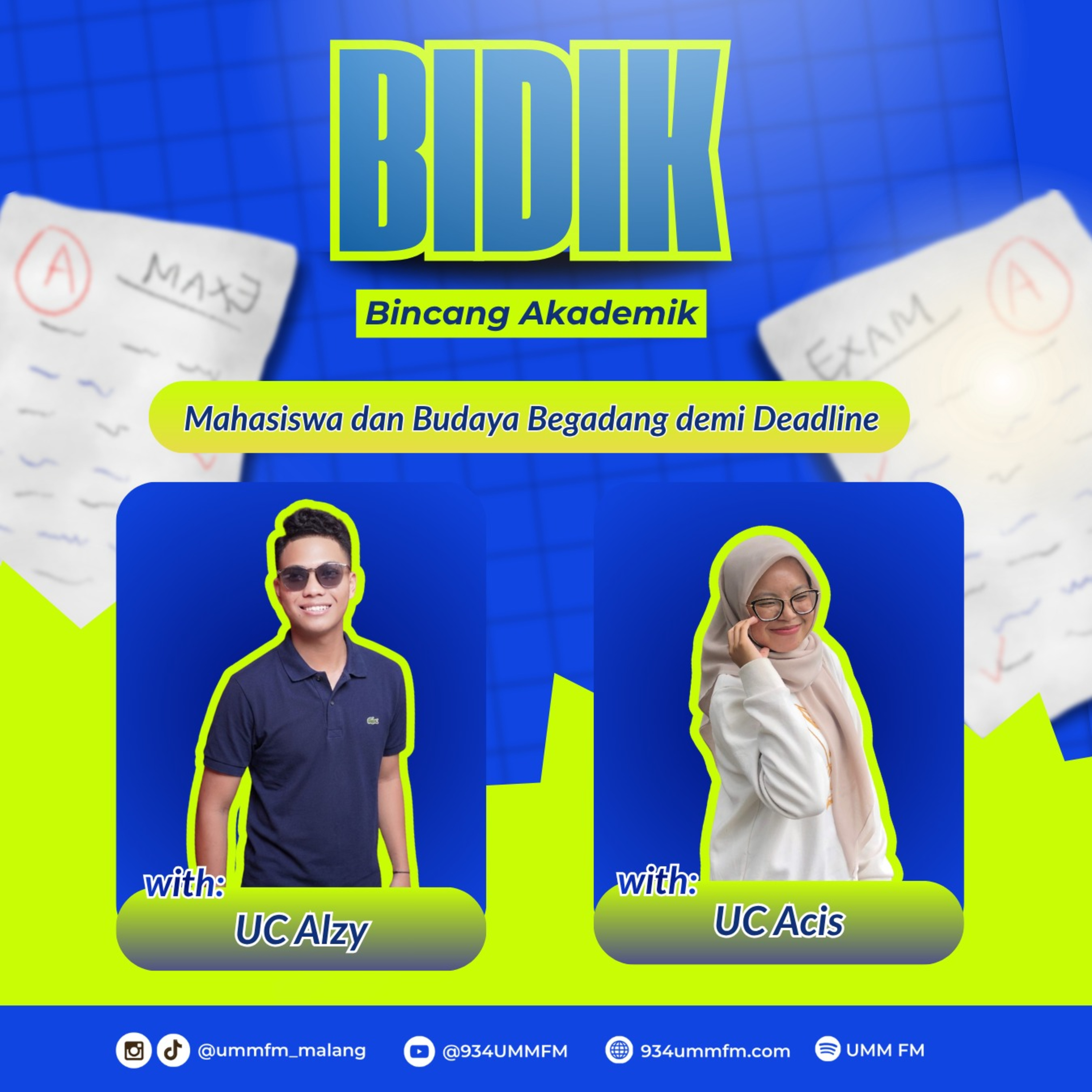 EPS 63 | BIDIK: Bincang Akademik | Mahasiswa dan Budaya Begadang demi Deadline episode artwork