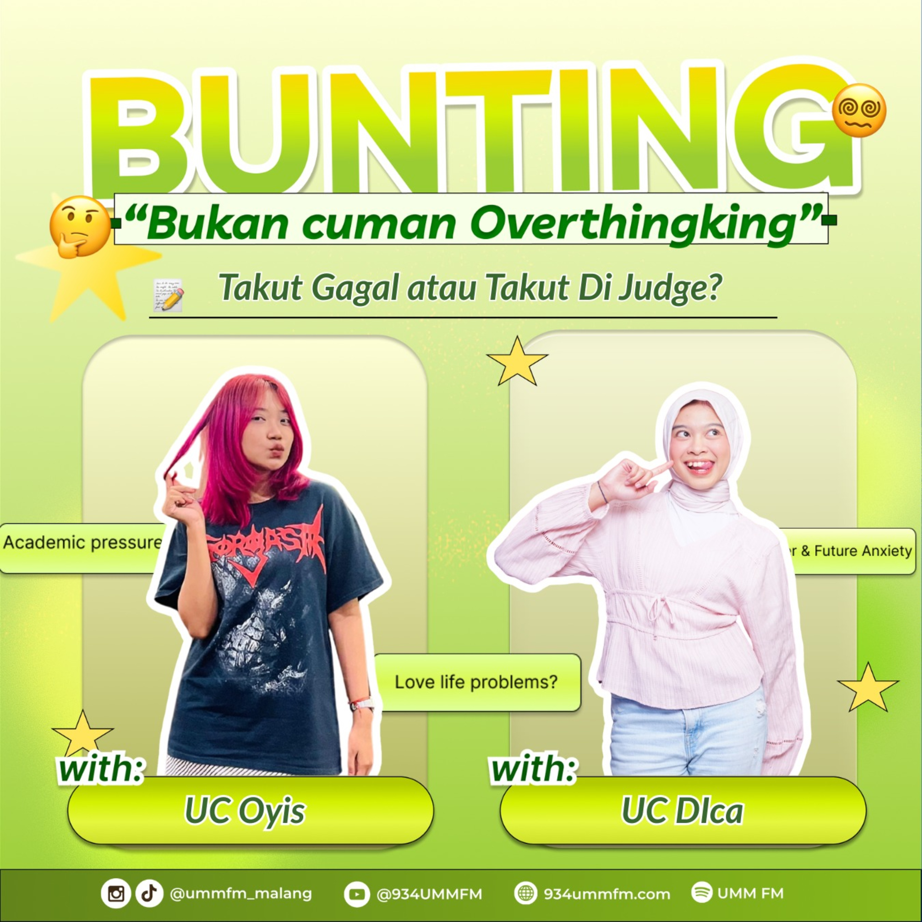 EPS 64 | BUNTING: Bukan Cuma Overthinking | Takut Gagal atau Takut di Judge? episode artwork