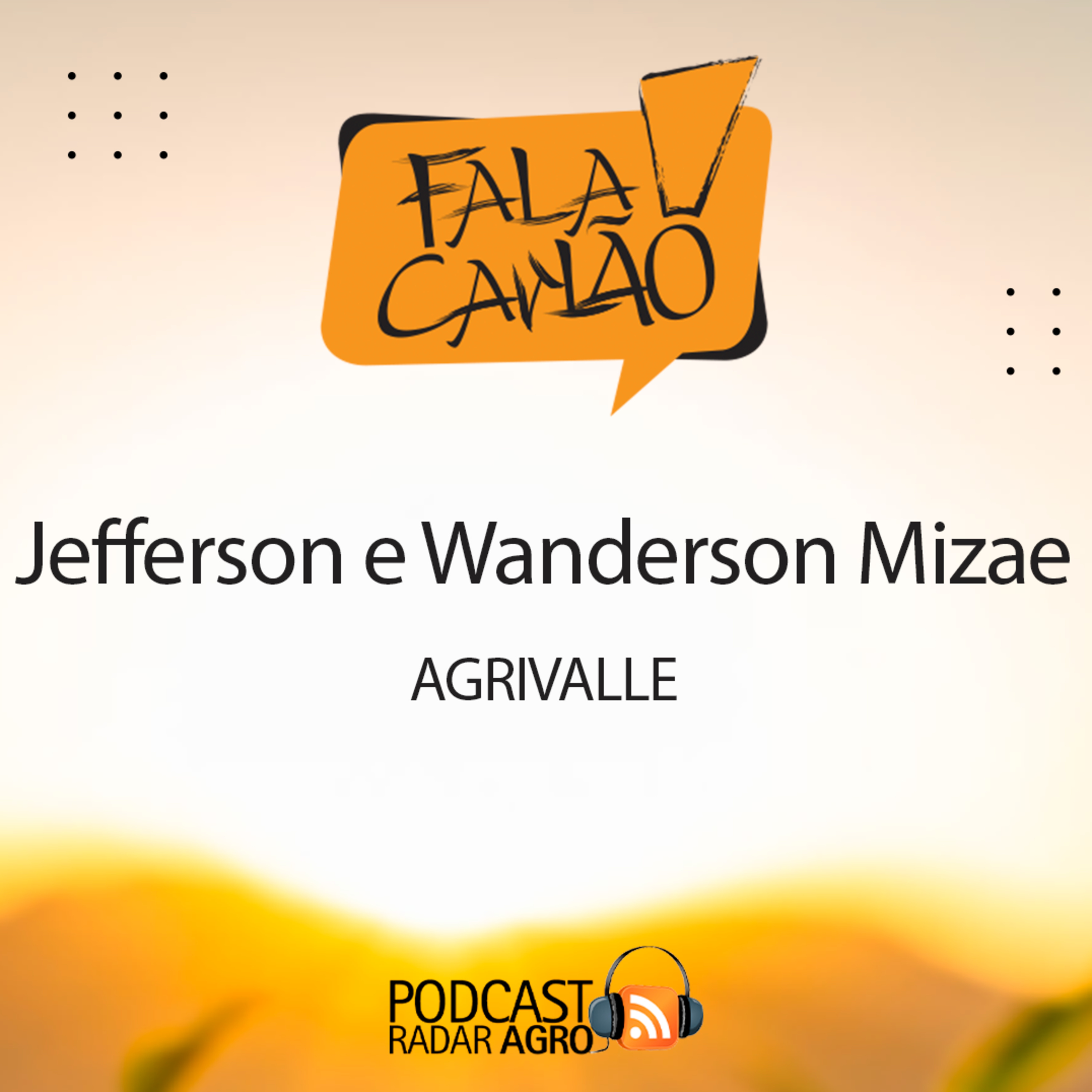 Dupla da Agrivalle no evento das frutas, flores e verduras. | Fala Carlão