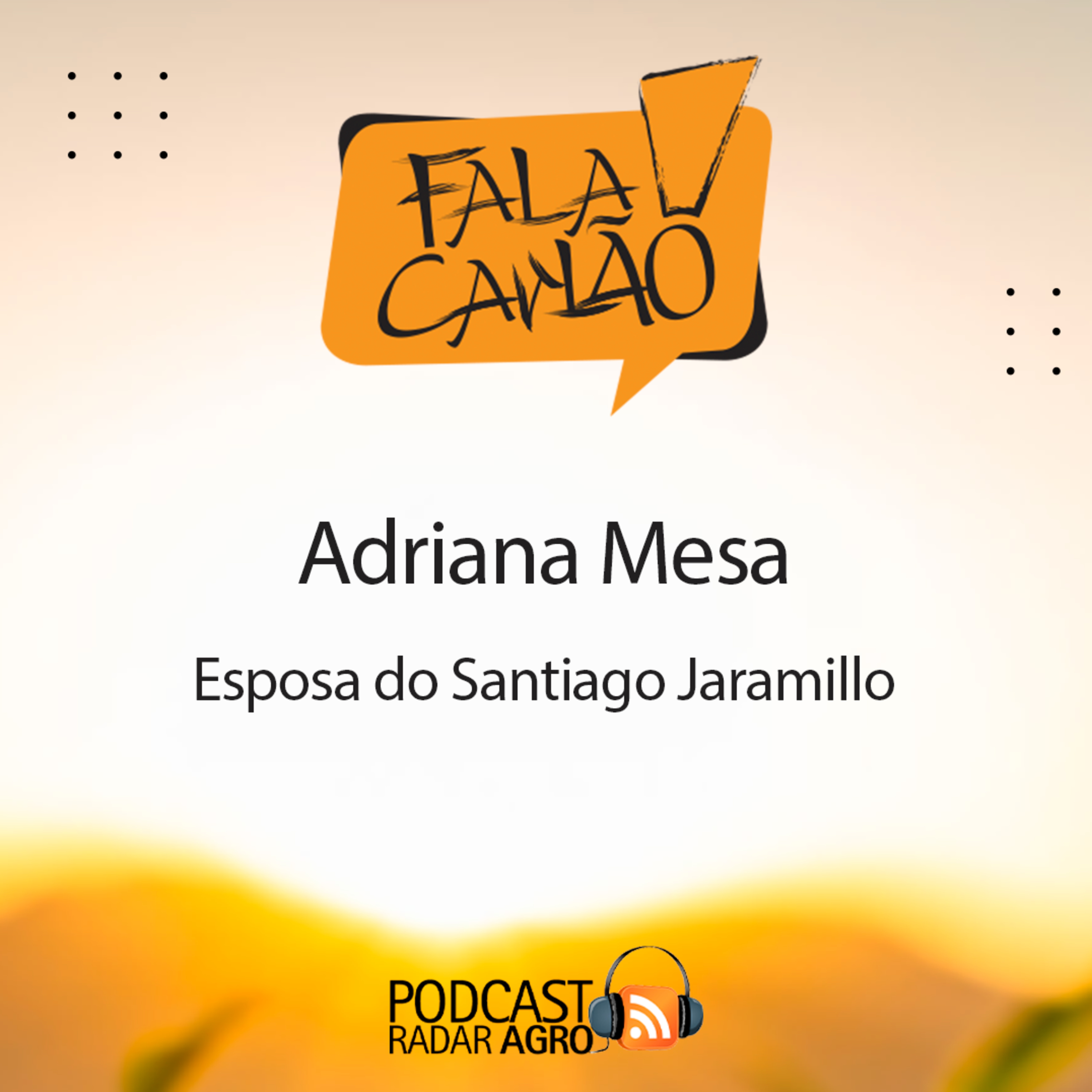 A Adriana é a mulher que lidera a vida do Santiago | Fala Carlão