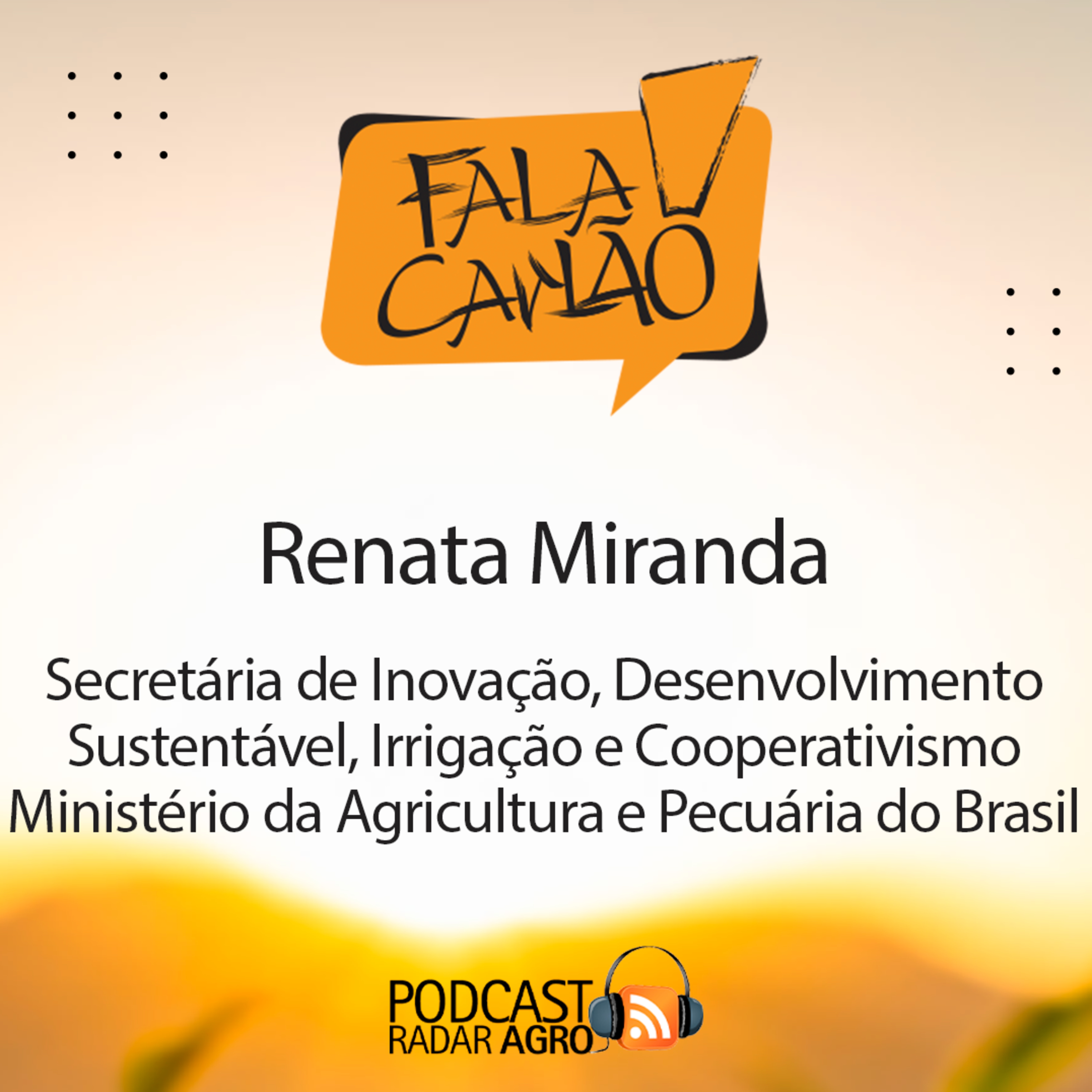 COP28: A Super Renata Miranda lidera a inovação no agro | Fala Carlão episode artwork