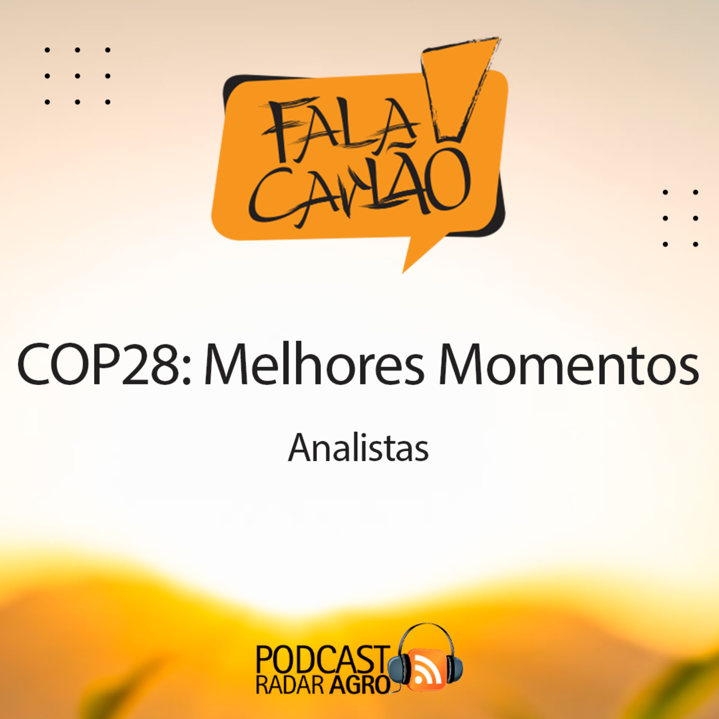 COP28: COP e outros bichos no Fala Carlão Especial deste Sábado | FC Especial de Sábado