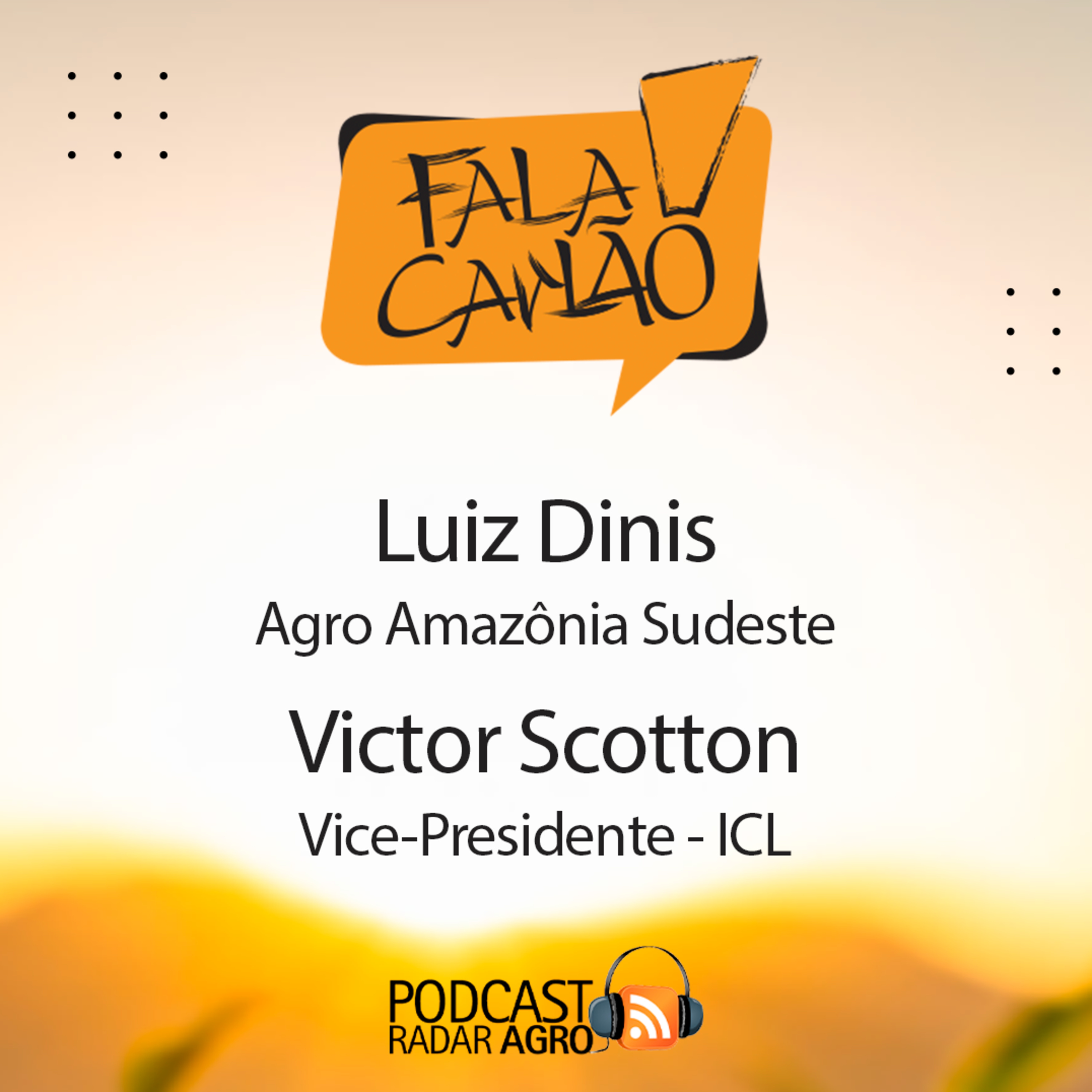 Agro Amazônia Sudeste & ICL juntas no Fala Carlão | FC episode artwork